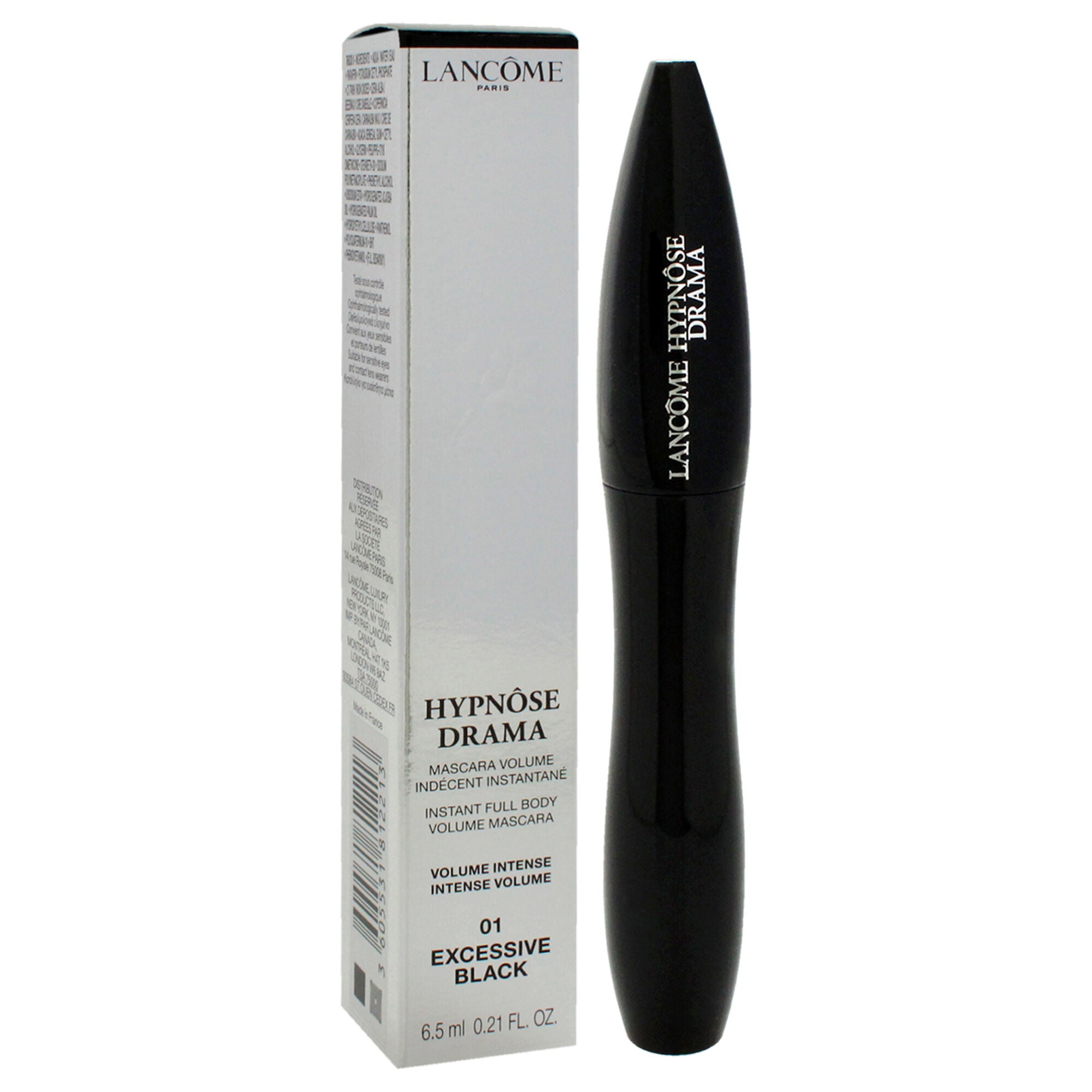 Hypnose Drama Instant Full Body Volume Mascara - 01 Excessive Black by Lancome for Women - 0.21 oz Mascara, See Description, alternate image number 1