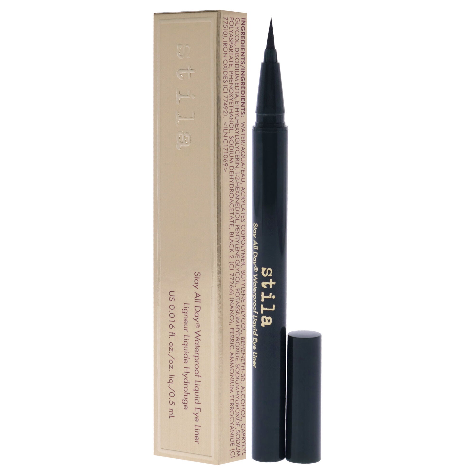 Stay All Day Waterproof Liquid Eye Liner - Intense Jade by Stila for Women - 0.016 oz Eyeliner, See Description, alternate image number 3