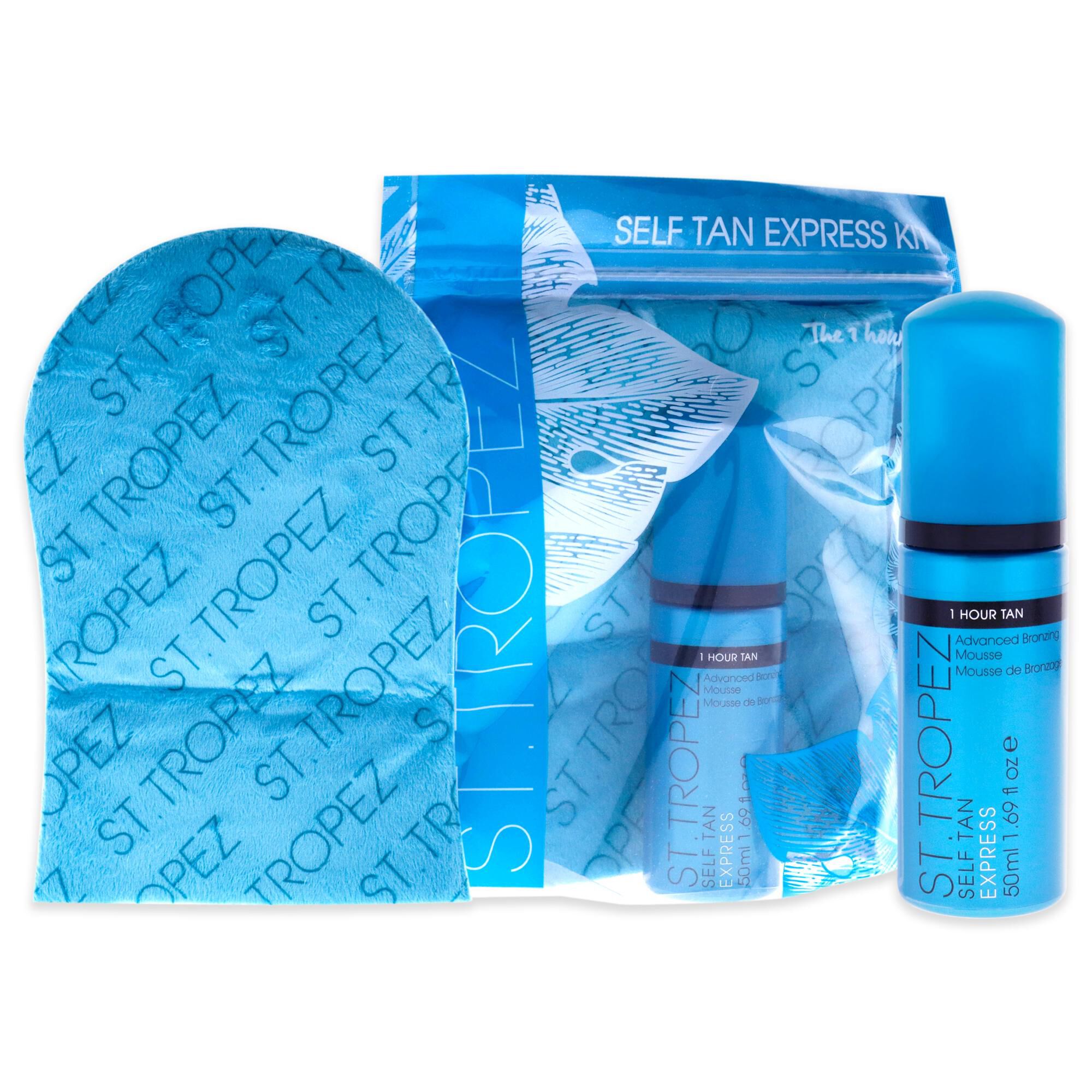 Self Tan Express Kit by St. Tropez for Unisex - 2 Pc 1.69oz Advance Bronzing Mousse, Velvet Luxe Applicator Mitt, , alternate image number 7