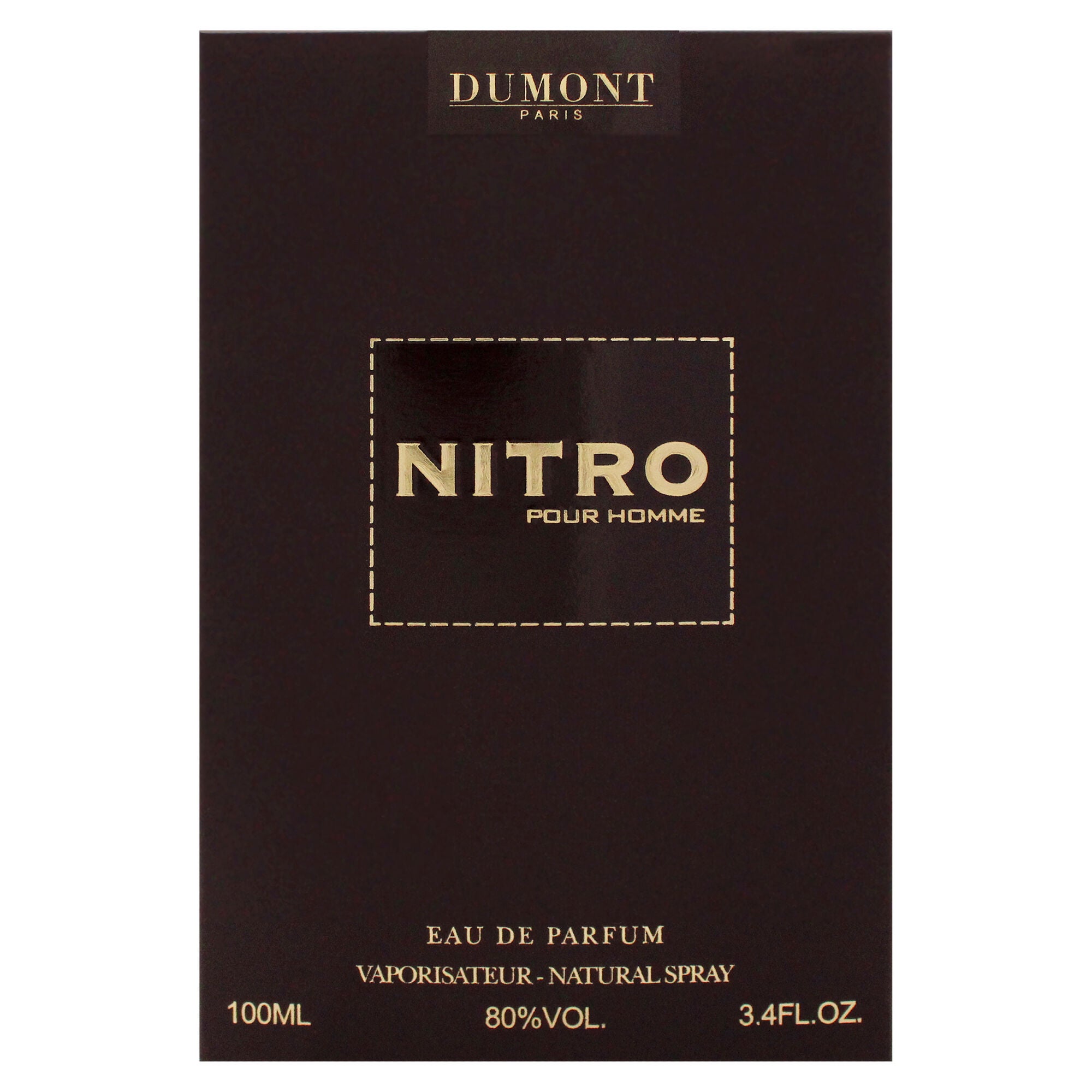 Nitro by Dumont for Men - 3.4 oz EDP Spray, Clear, alternate image number 4