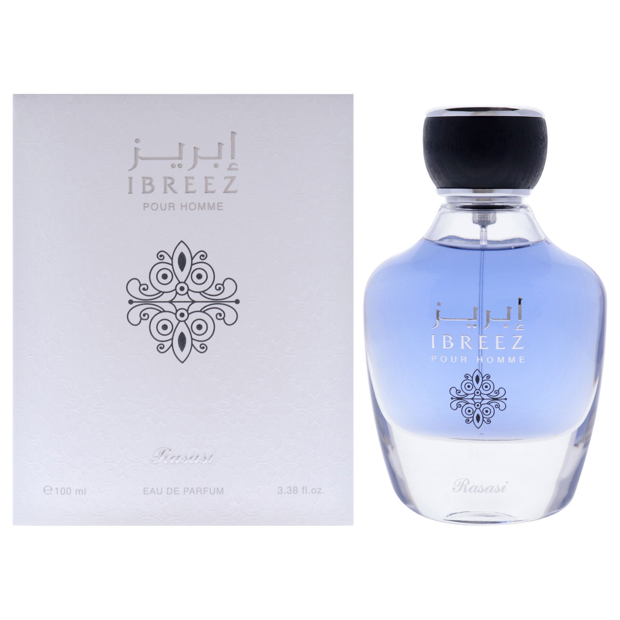 Ibreez by Rasasi for Men - 3.38 oz EDP Spray, Clear, hi-res image number 0