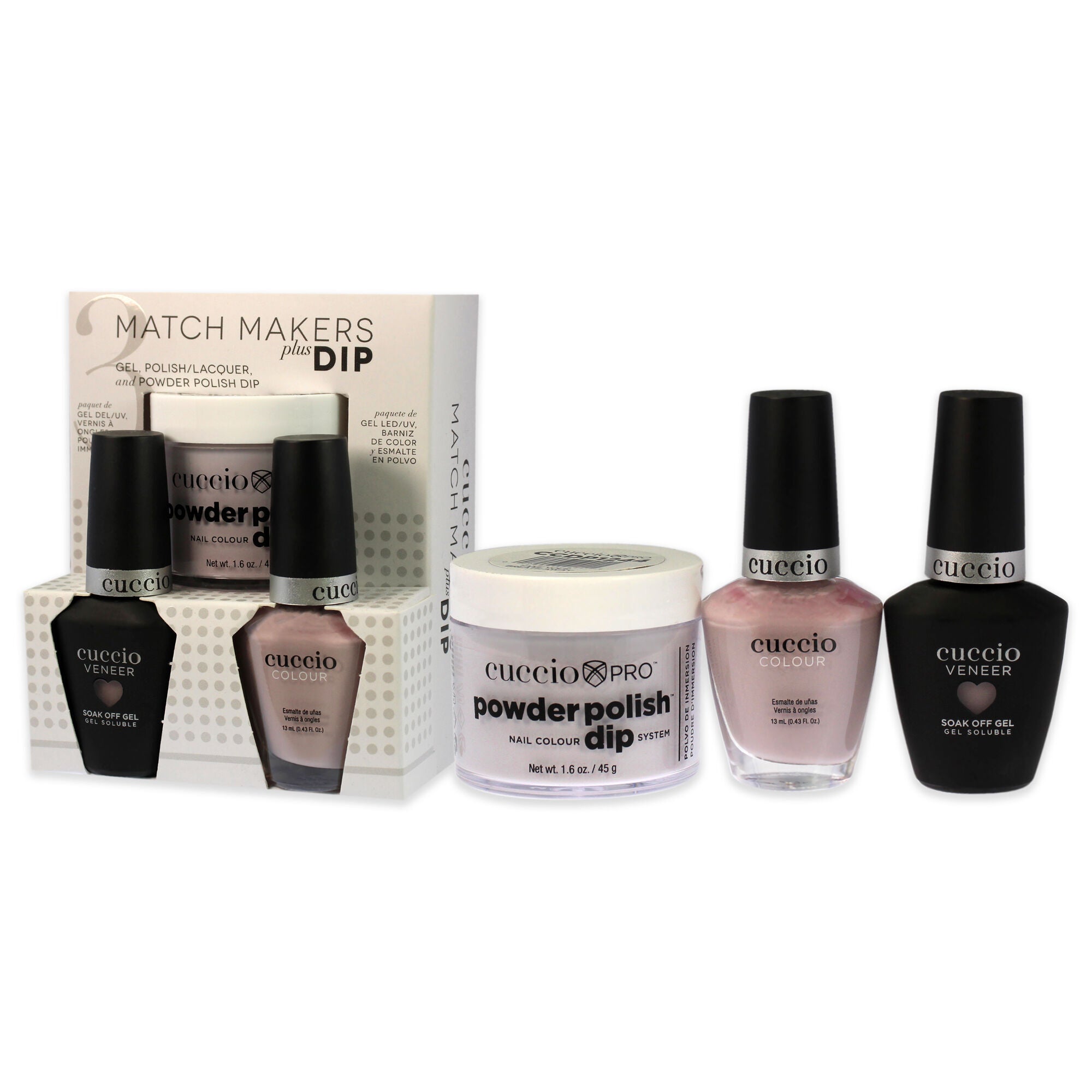 Match Makers Plus Dip - Take Your Breath Away by Cuccio Colour for Women - 3 Pc Set, See Description, alternate image number 3