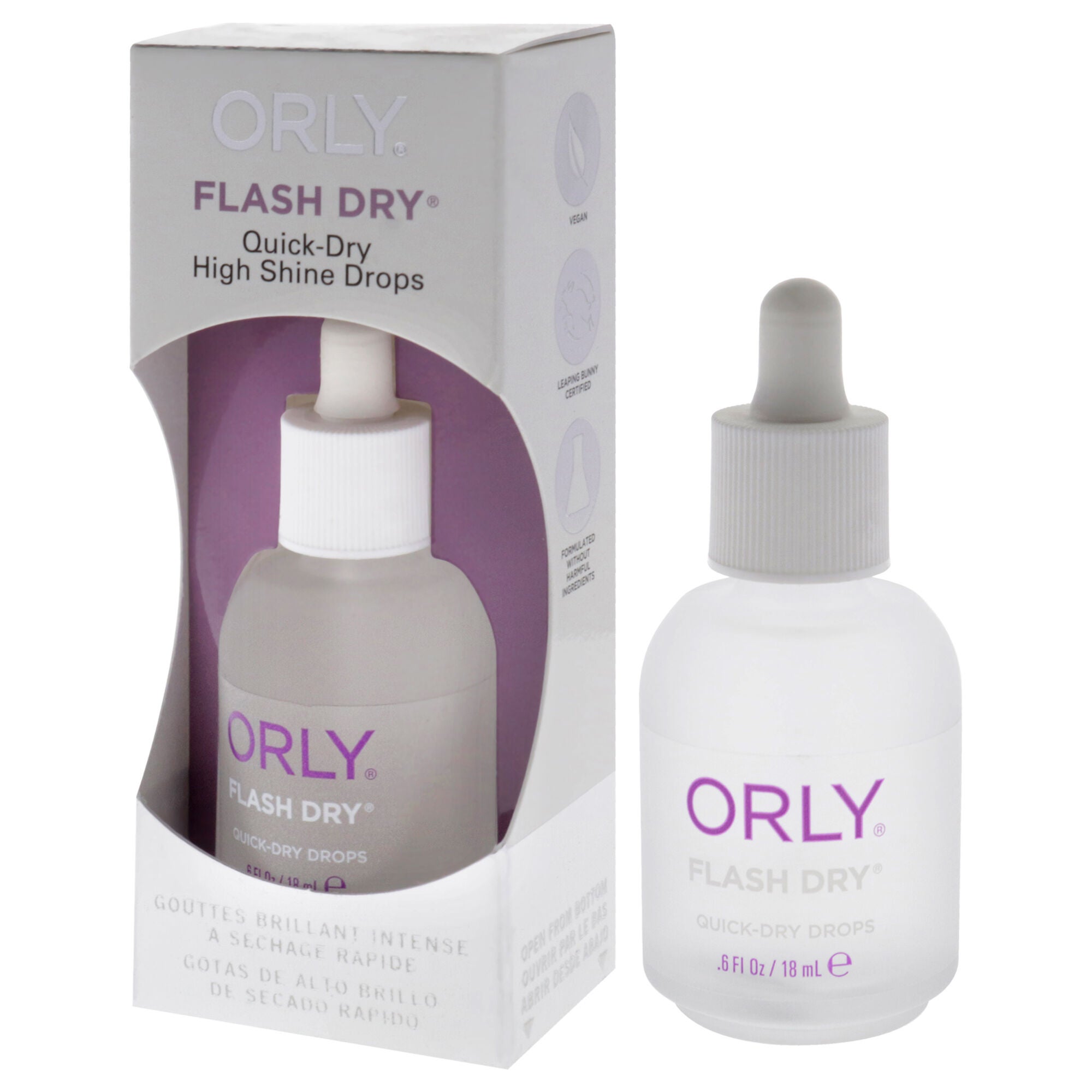 Flash Dry Quick-Dry Drops by Orly for Women - 0.6 oz Drops, See Description, alternate image number 3