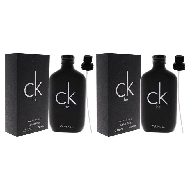 CK Be by Calvin Klein for Unisex - 3.4 oz EDT Spray - Pack of 2, See Description, alternate image number 1