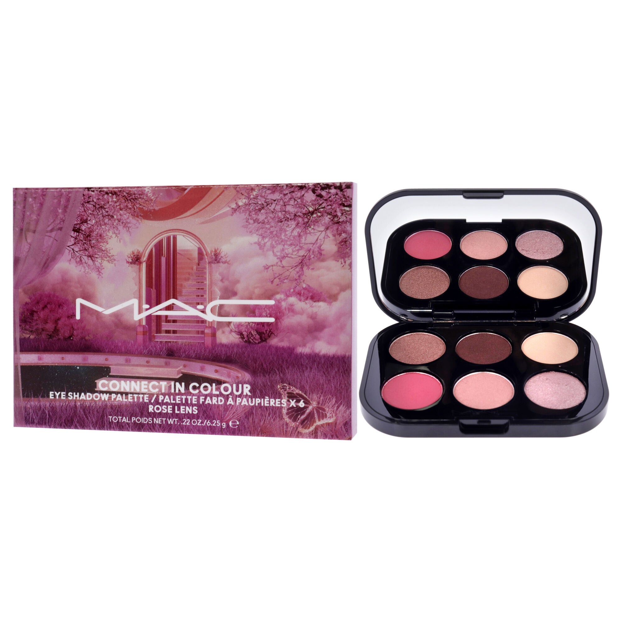 Connect In Colour Eye Shadow Palette - Rose Lens by MAC for Women - 0.22 oz Eye Shadow, See Description, alternate image number 3