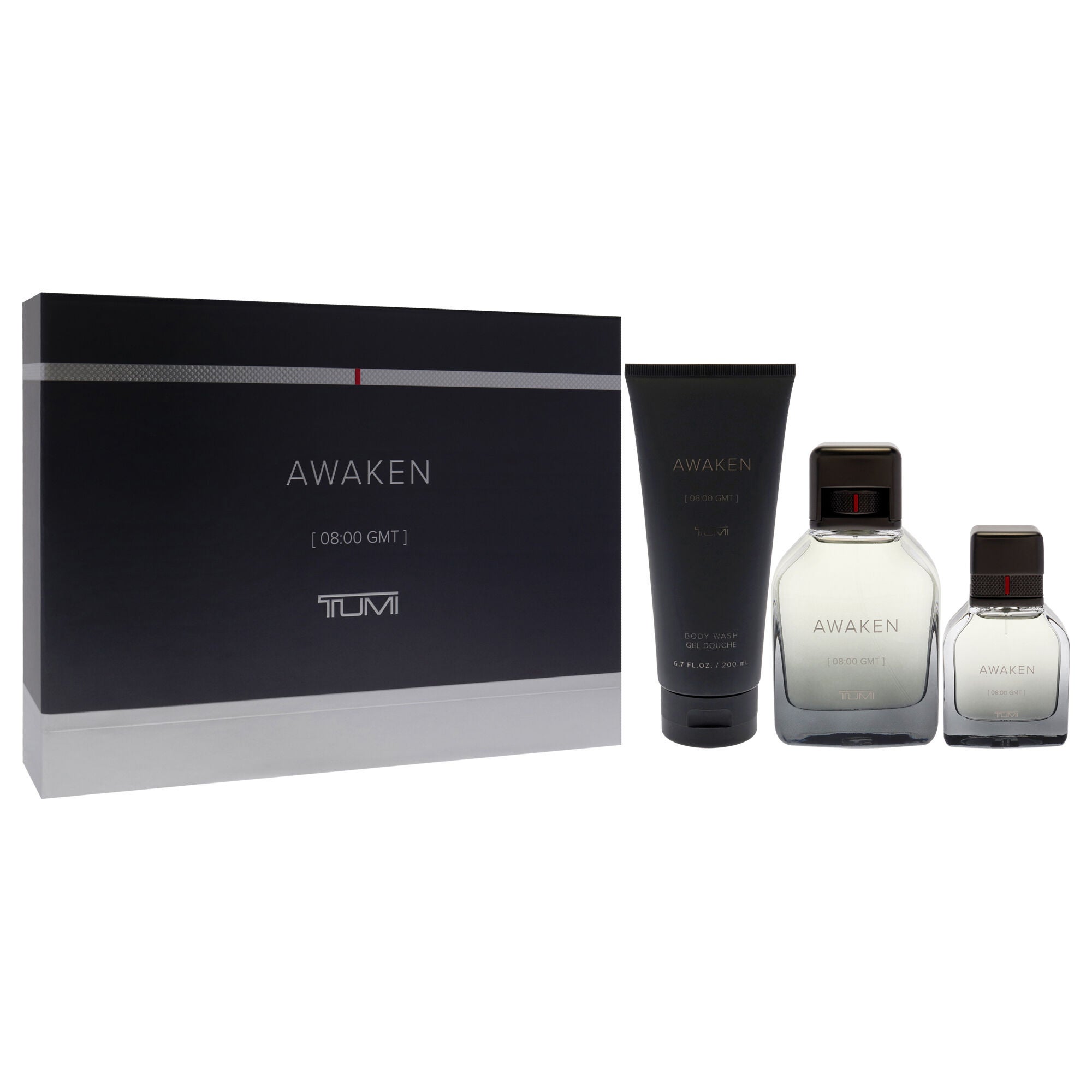 Awaken by Tumi for Men - 3 Pc Gift Set 3.4oz EDP Spray, 1oz EDP Spray, 6.7oz Body Wash, , alternate image number 6