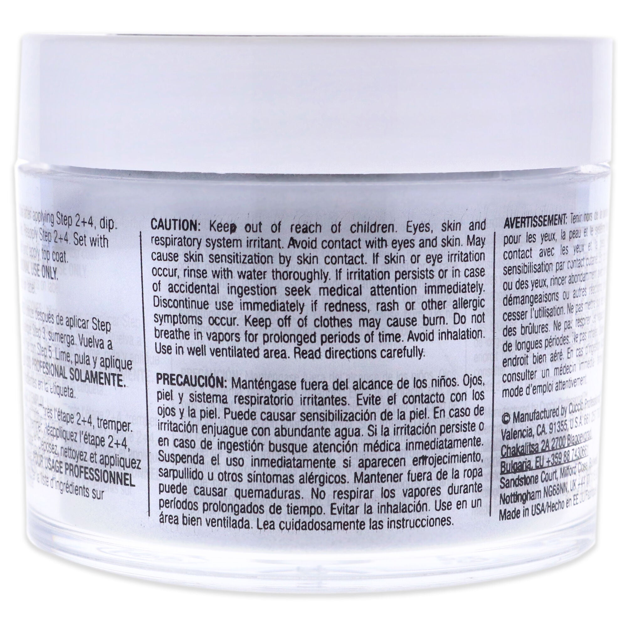 Pro Powder Polish Nail Colour Dip System - I Reflect by Cuccio Colour for Women - 1.6 oz Nail Powder, See Description, alternate image number 2