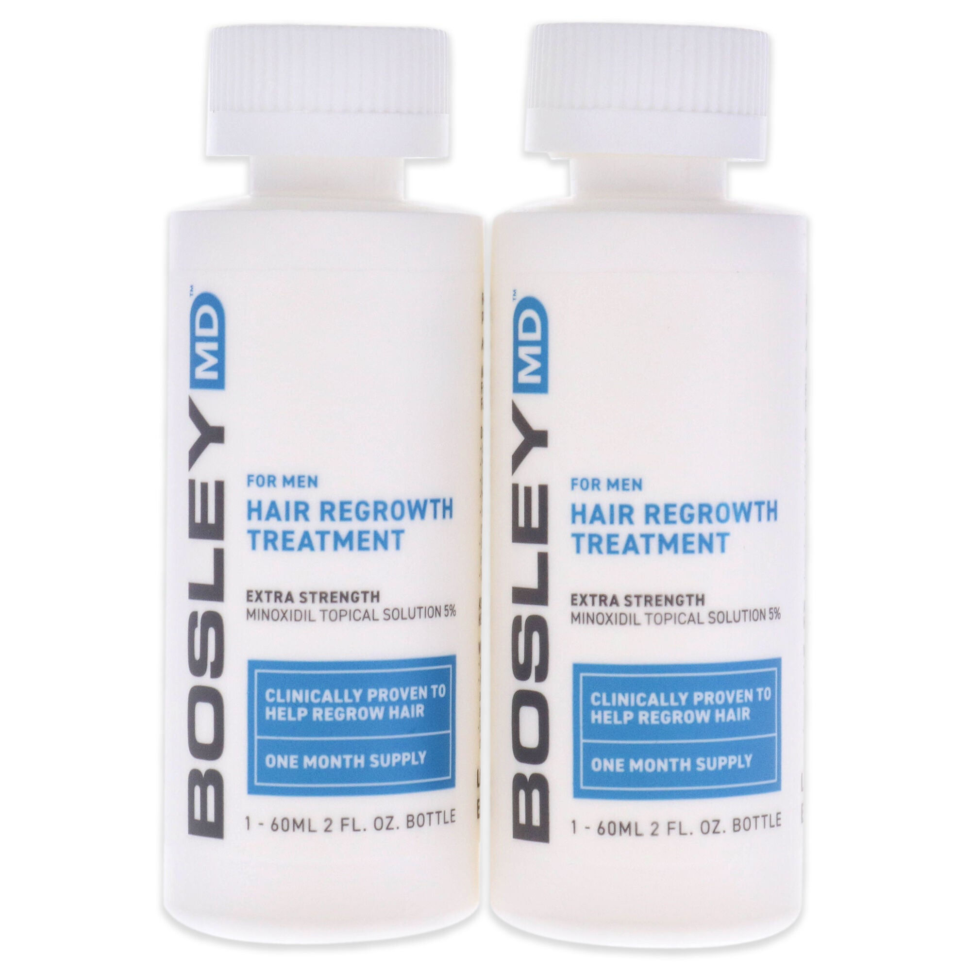 Hair Regrowth Treatment Extra Strength by Bosley for Men - 2 x 2 oz Treatment, See Description, alternate image number 3