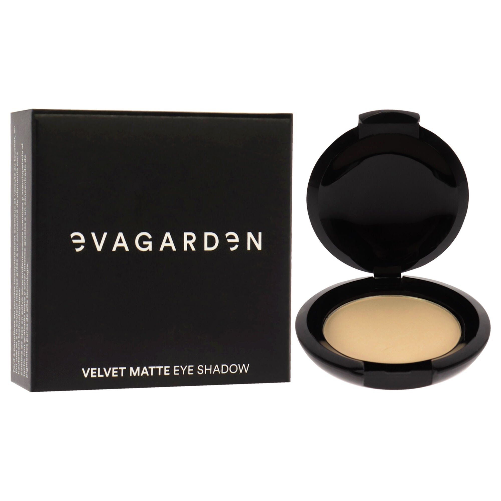 Velvet Matte Eyeshadow - 131 Ivory by Evagarden for Women - 0.08 oz Eye Shadow, See Description, alternate image number 1
