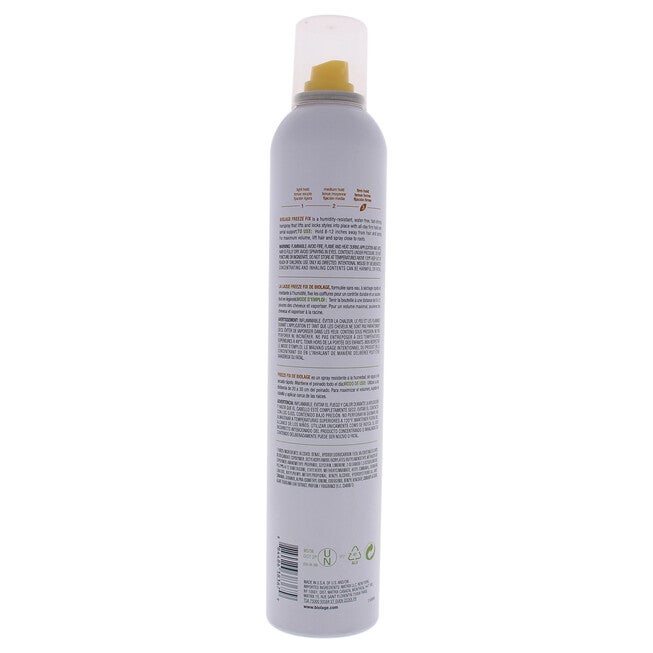 Biolage Styling Freeze Fix Humidity-Resistant Hairspray by Matrix for Unisex - 10 oz Hairspray, See Description, alternate image number 1