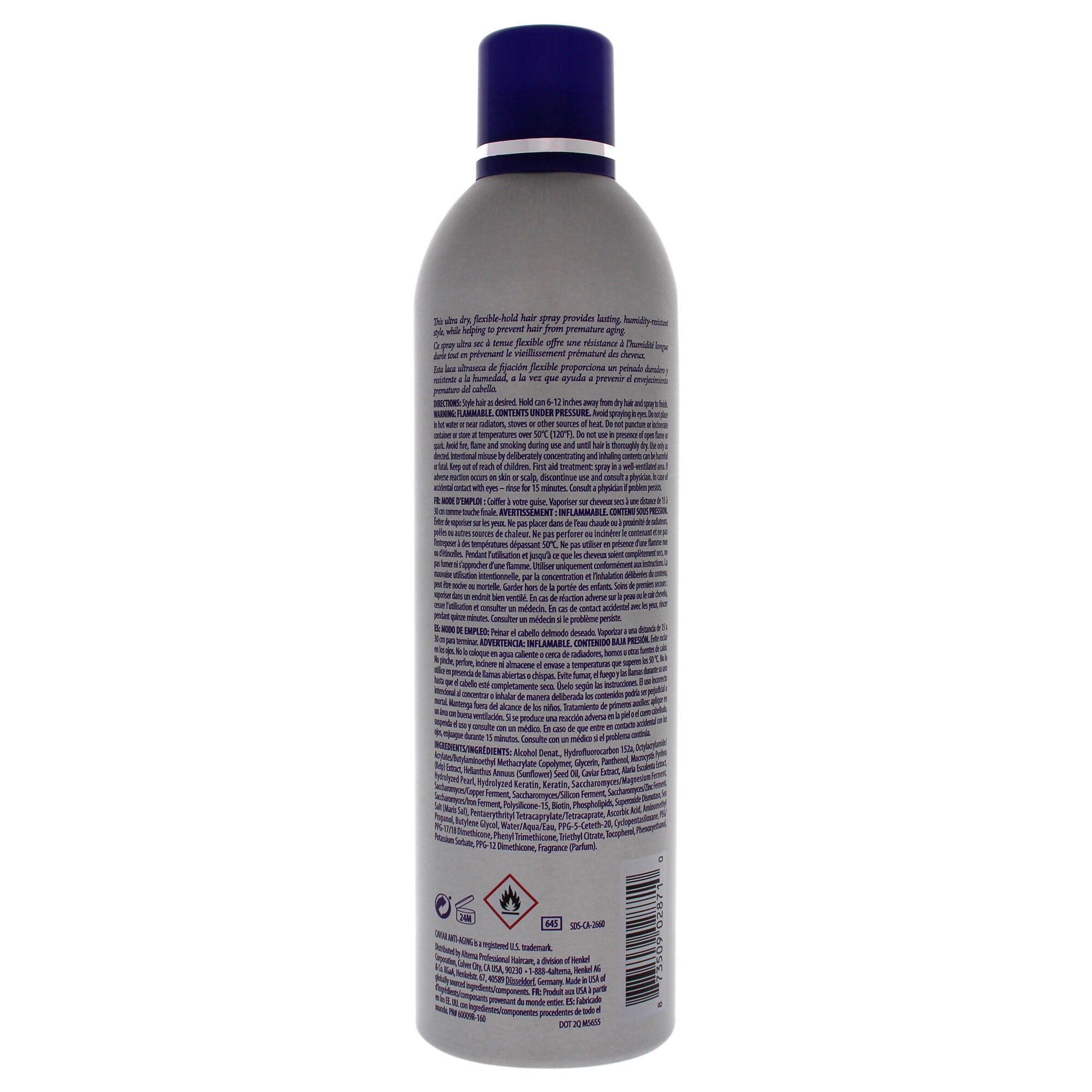 Caviar Anti-Aging Working Hairspray by Alterna for Unisex - 15.5 oz Hair Spray, , alternate image number 4