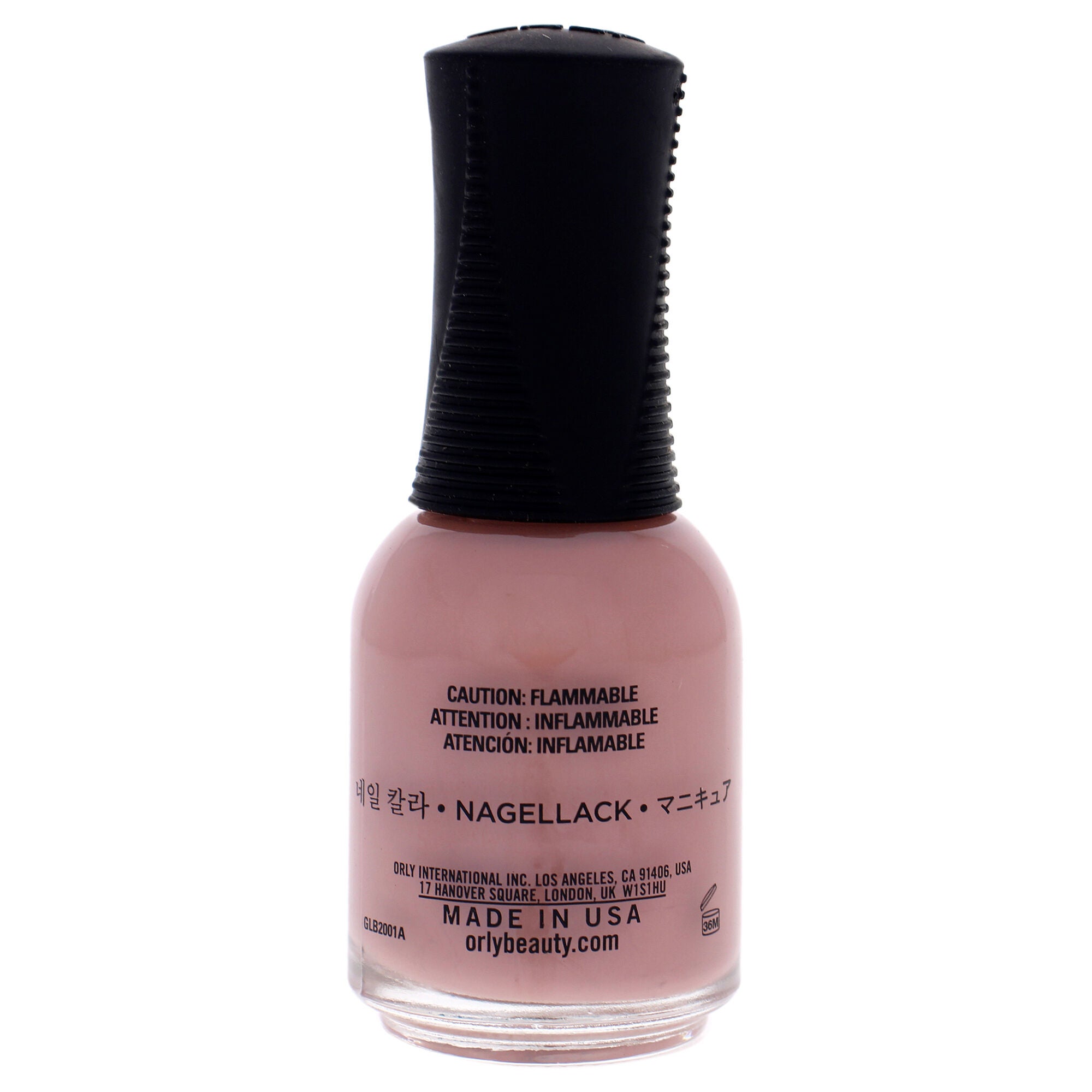 Nail Lacquer - 2000021 Rose All Day by Orly for Women - 0.6 oz Nail Polish, See Description, alternate image number 1