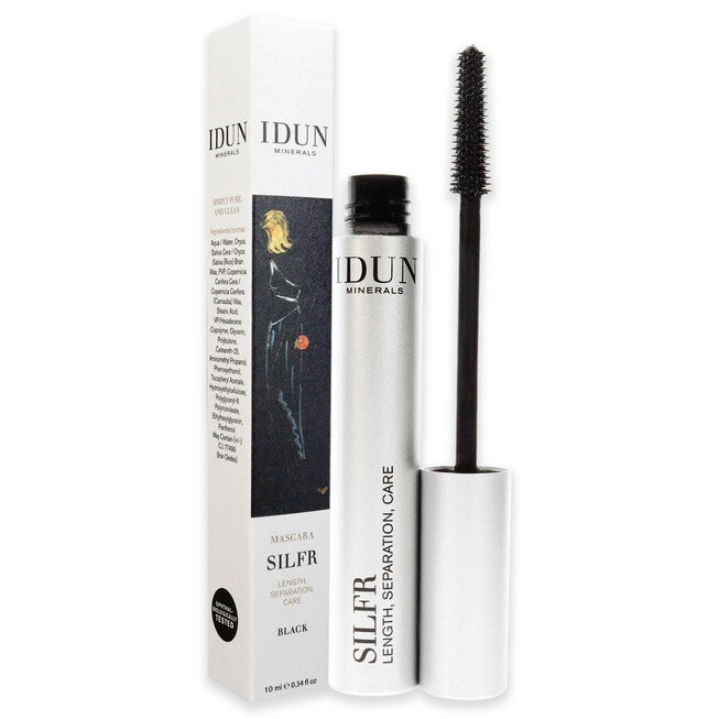 Silfr Lengthening Mascara - 011 Black by Idun Minerals for Women- 0.34 oz Mascara, NA, alternate image number null