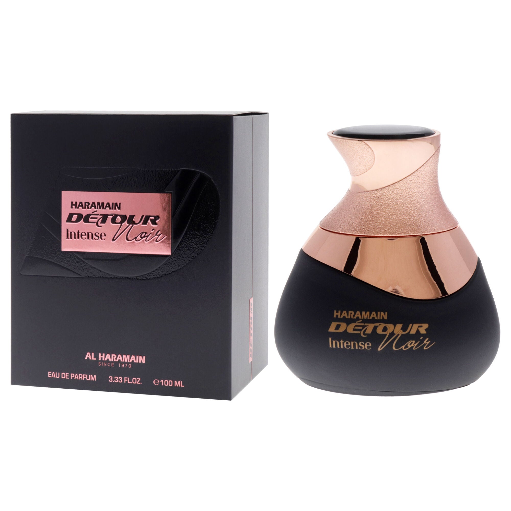 Detour Noir Intense by Al Haramain for Unisex - 3.33 oz EDP Spray, See Description, alternate image number 3