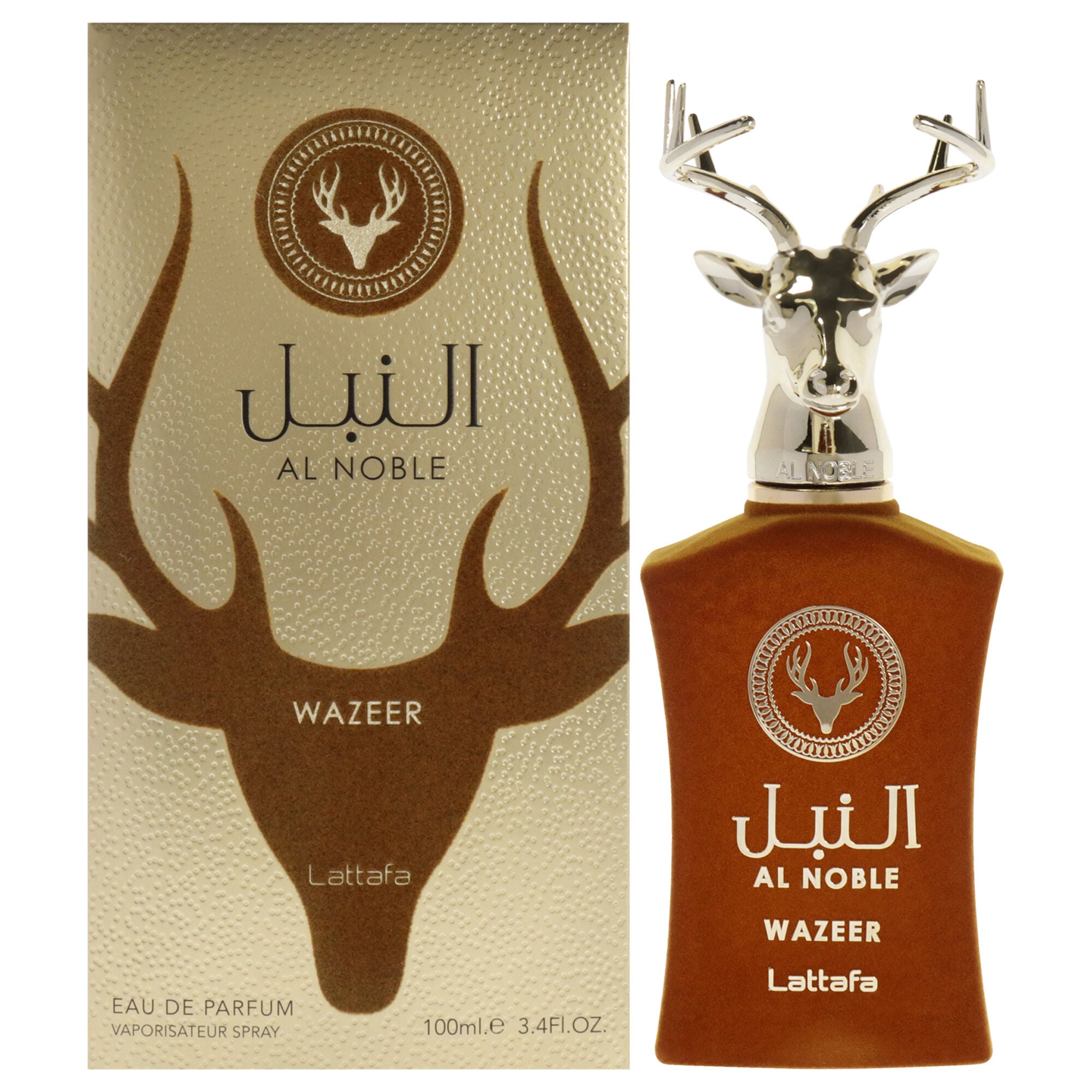 Al Noble Wazeer by Lattafa for Women - 3.4 oz EDP Spray, See Description, hi-res image number 0