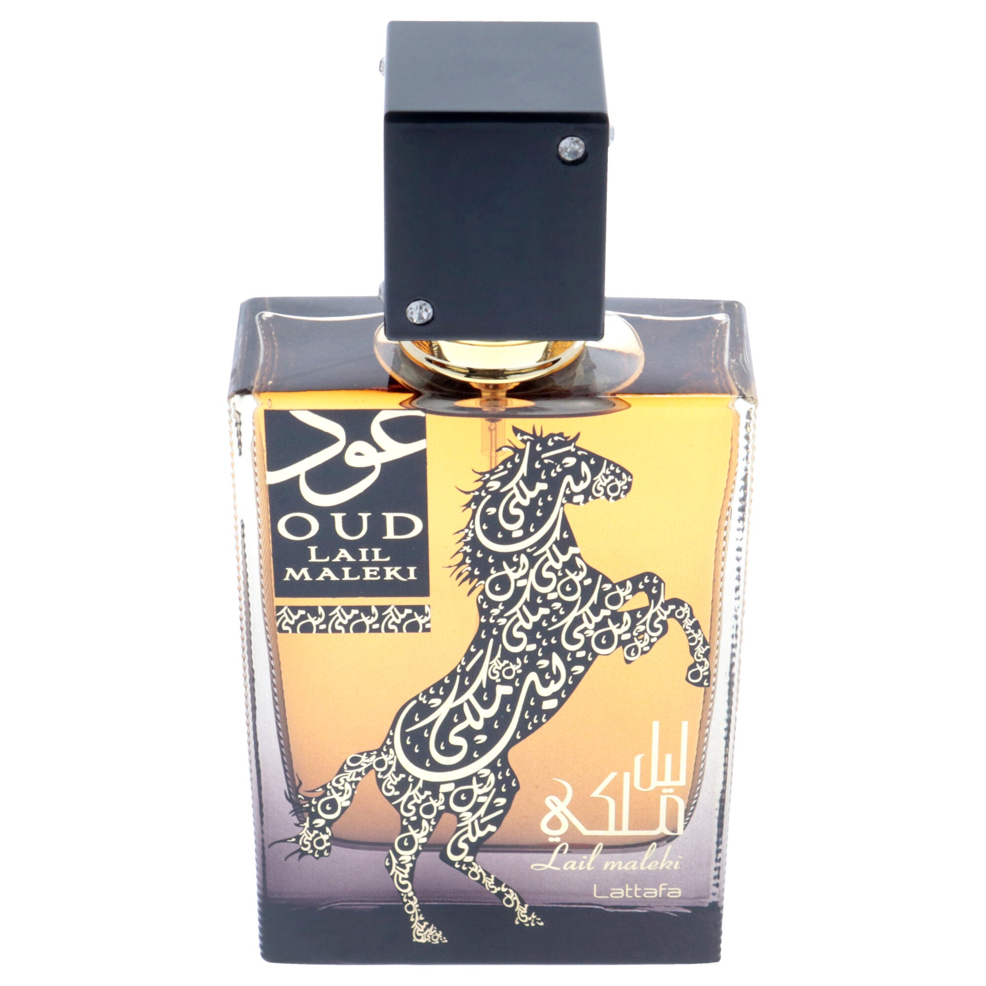 Oud Lail Maleki by Lattafa for Men - 3.4 oz EDP Spray, Clear, alternate image number 1