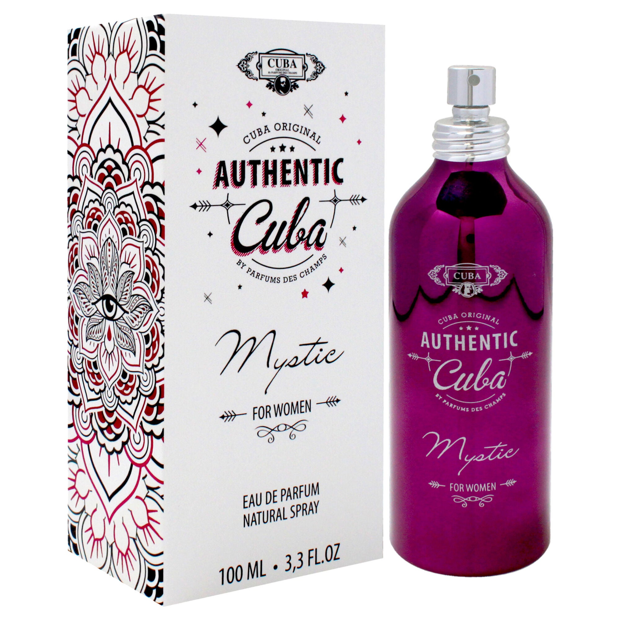 Cuba Authentic Mystic by Cuba for Women - 3.3 oz EDP Spray, See Description, alternate image number 1