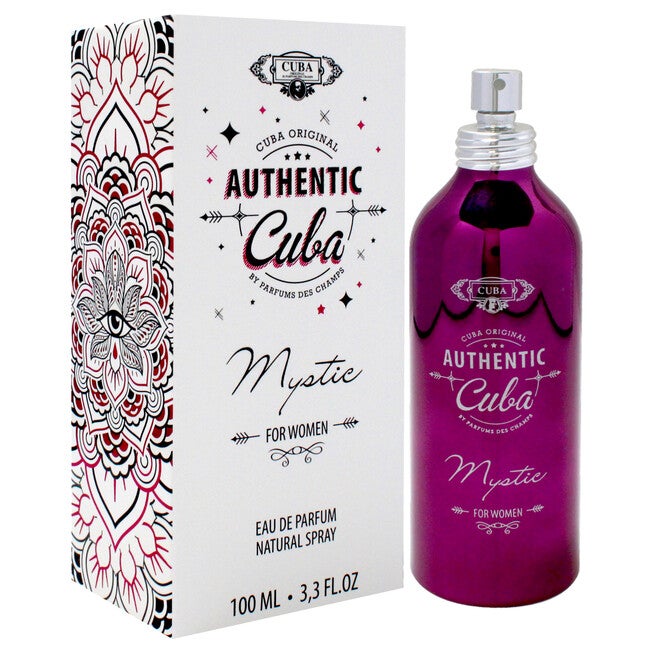 Cuba Authentic Mystic by Cuba for Women - 3.3 oz EDP Spray, See Description, alternate image number 1