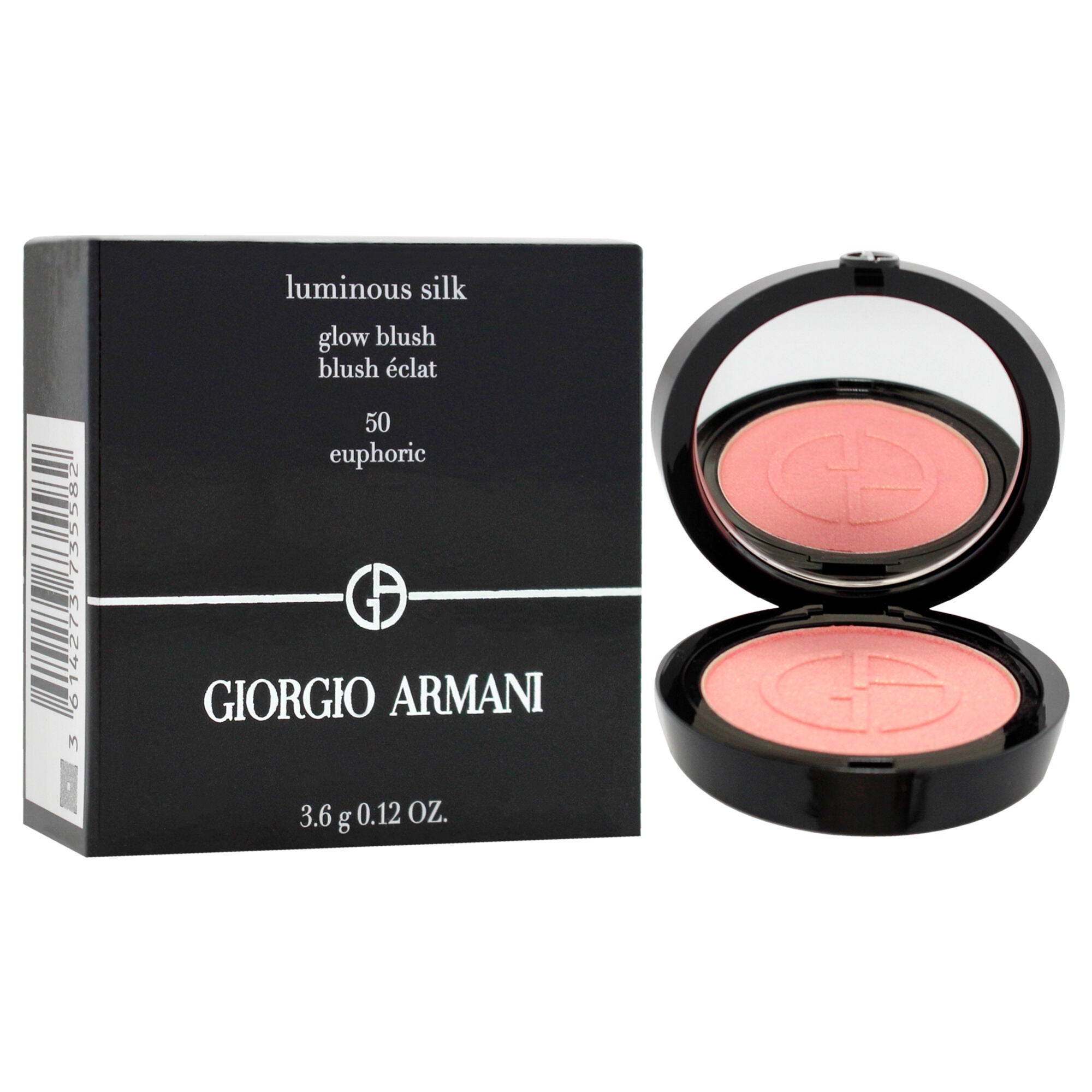 Luminous Silk Glow Blush - 50 Euphoric by Giorgio Armani for Women - 0.12 oz Blush, See Description, alternate image number 2