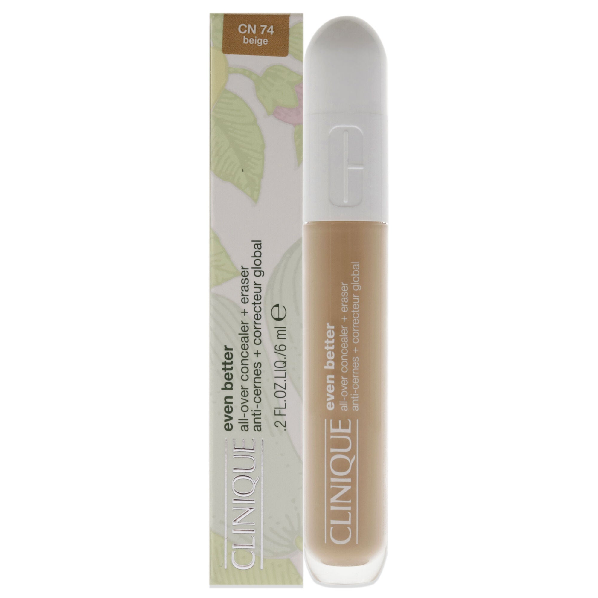 Even Better All-Over Concealer Plus Eraser - CN 74 Beige by Clinique for Women - 0.2 oz Concealer, See Description, hi-res image number 0