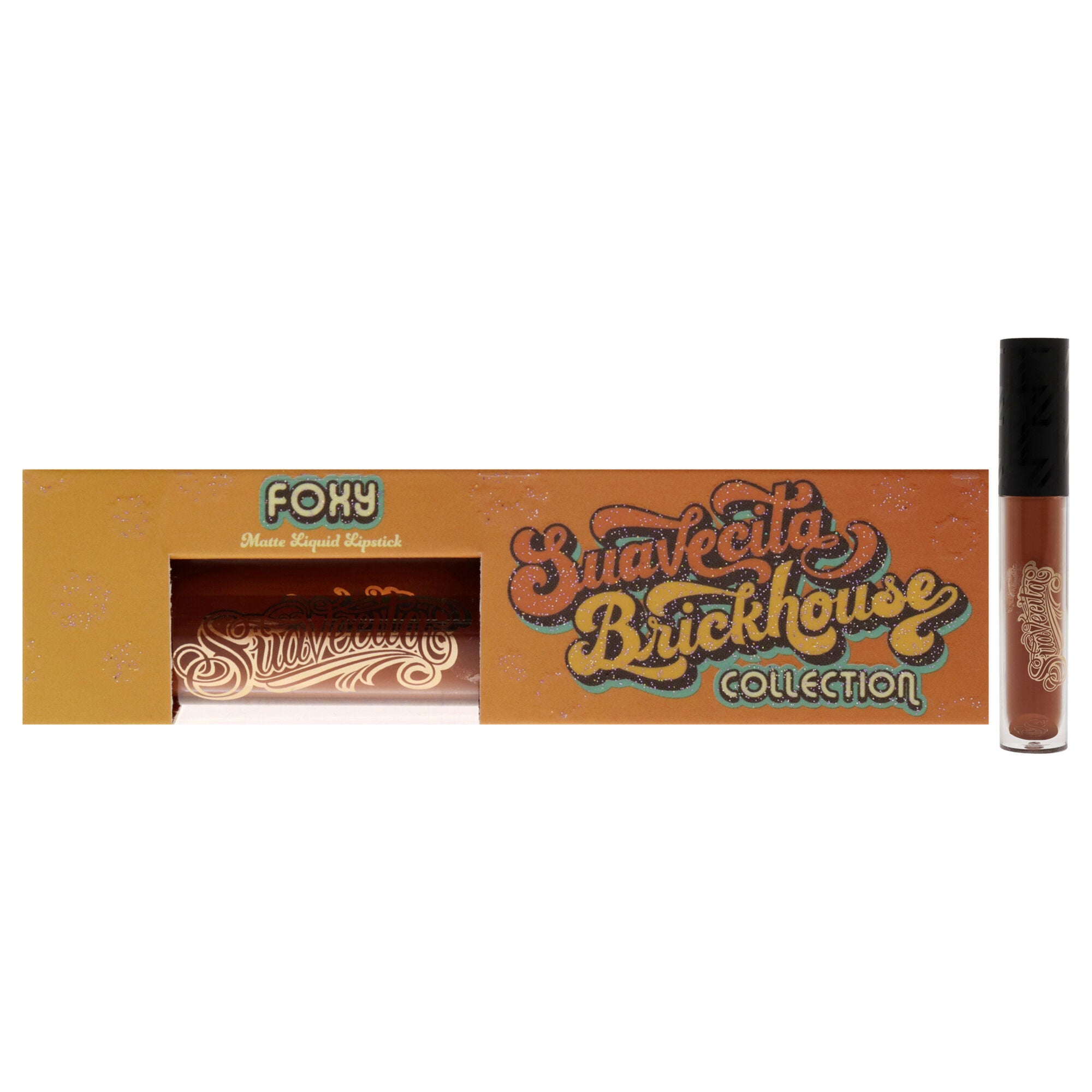 Lipgrip Matte Liquid Lipstick - Foxy by Suavecito for Women - 0.149 oz Lipstick, See Description, hi-res image number 0