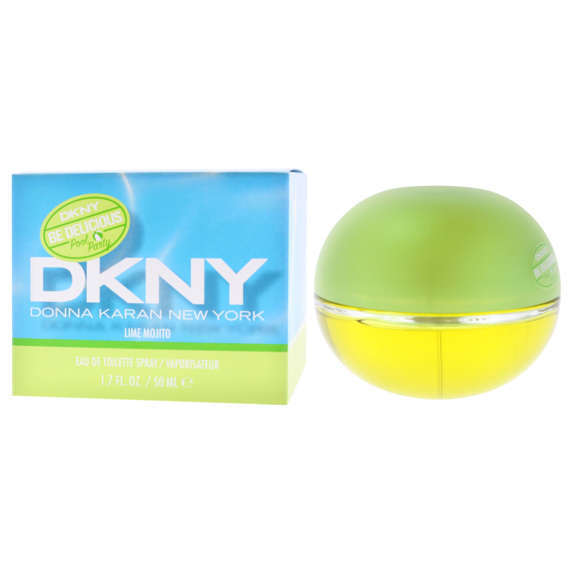 DKNY Be Delicious Pool Party - Lime Mojito by Donna Karan for Women - 1.7 oz EDT Spray, Clear, alternate image number 3