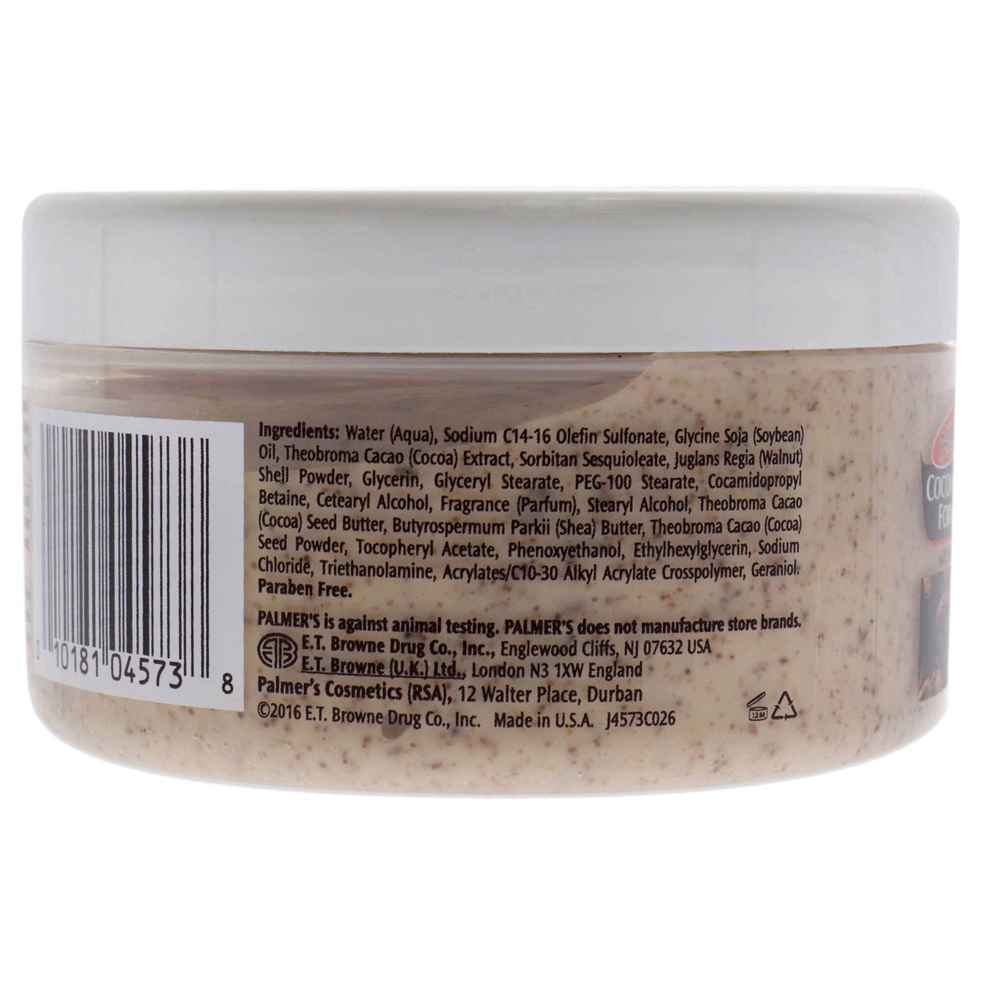 Cocoa Butter Formula With Vitamin E Body Scrub by Palmers for Unisex - 7 oz Scrub, See Description, alternate image number 2