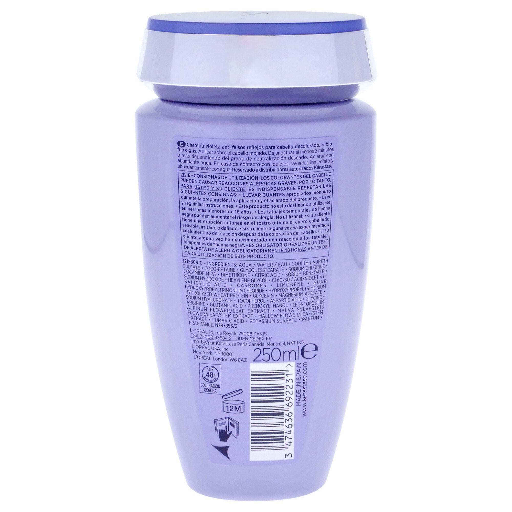 Blond Absolu Bain Ultra-Violet by Kerastase for Unisex - 8.5 oz Shampoo, , alternate image number 3