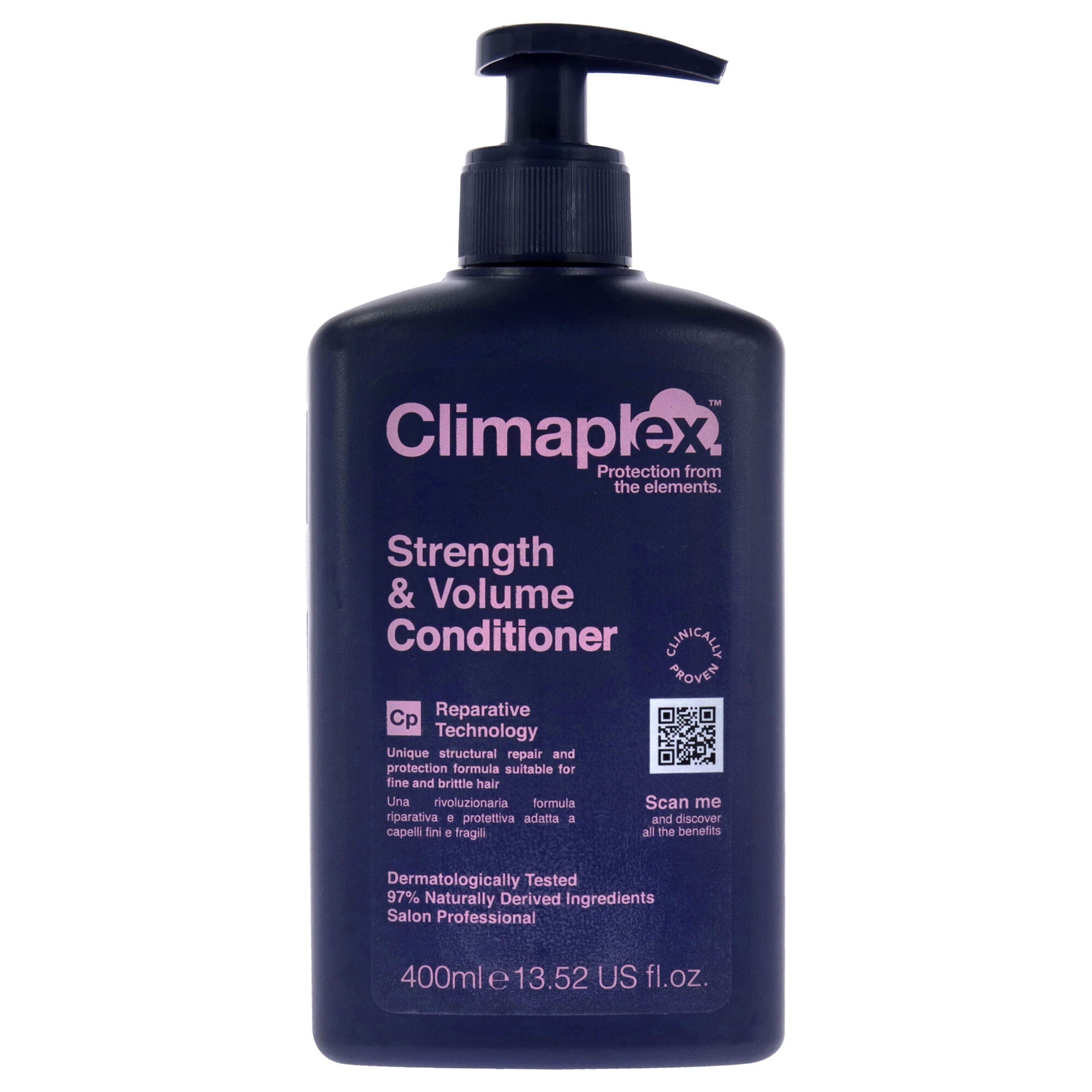 Strength and Volume Conditioner by Climaplex for Unisex - 13.52 oz Conditioner, See Description, hi-res image number 0