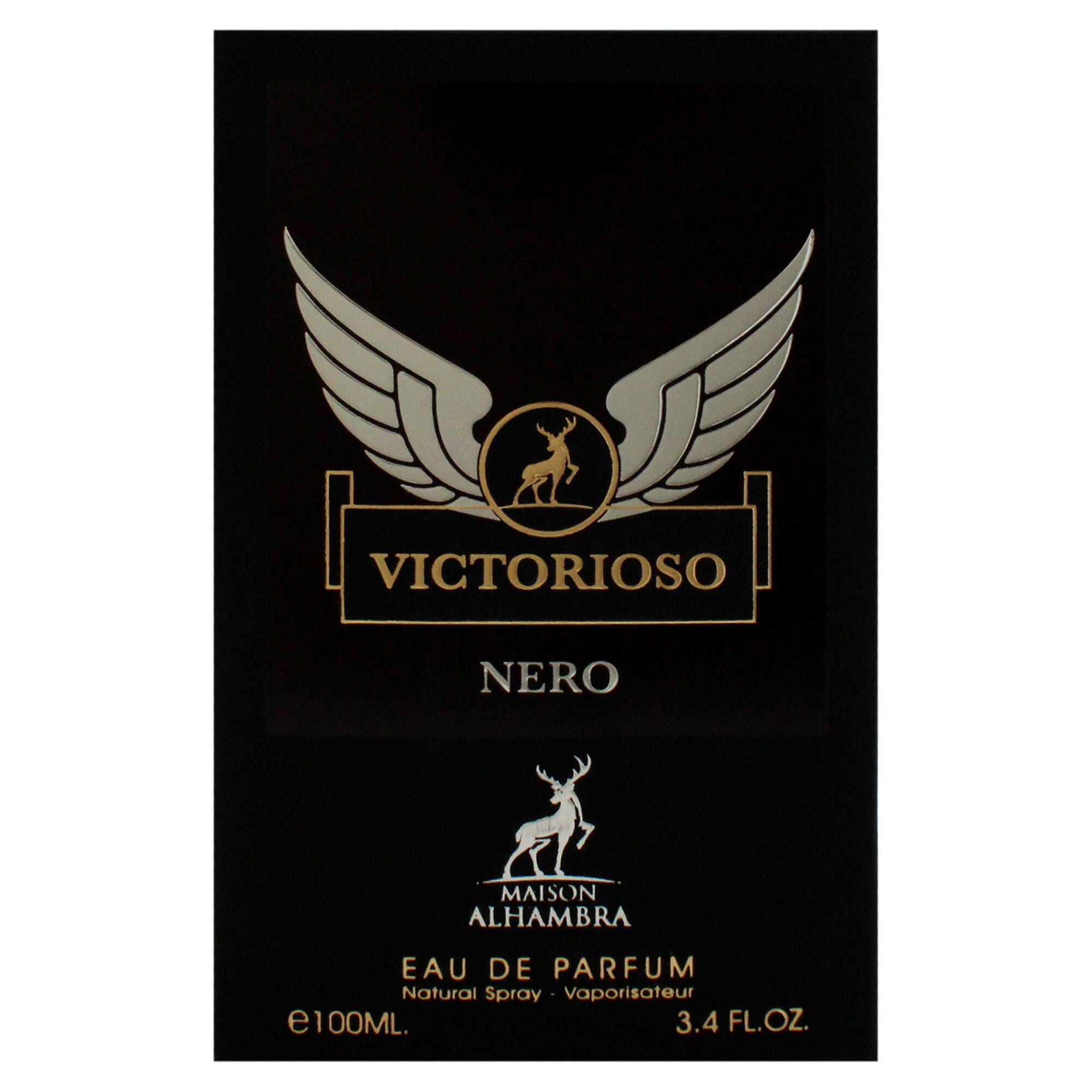 Victorioso - Nero by Maison Alhambra for Men - 3.4 oz EDP Spray, Clear, alternate image number 4