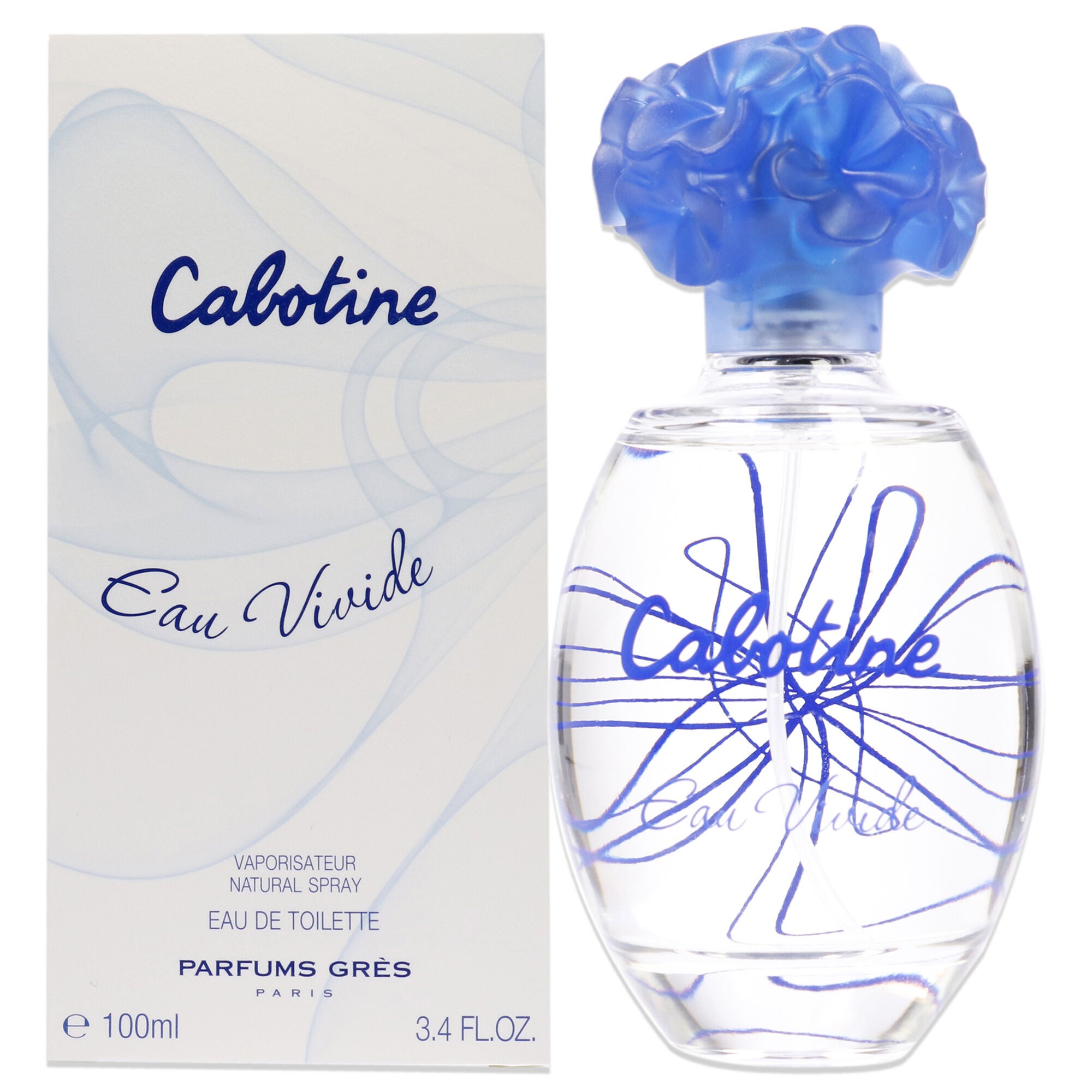 Cabotine Eau Vivide by Parfums Gres for Women - 3.4 oz EDT Spray, See Description, hi-res image number 0