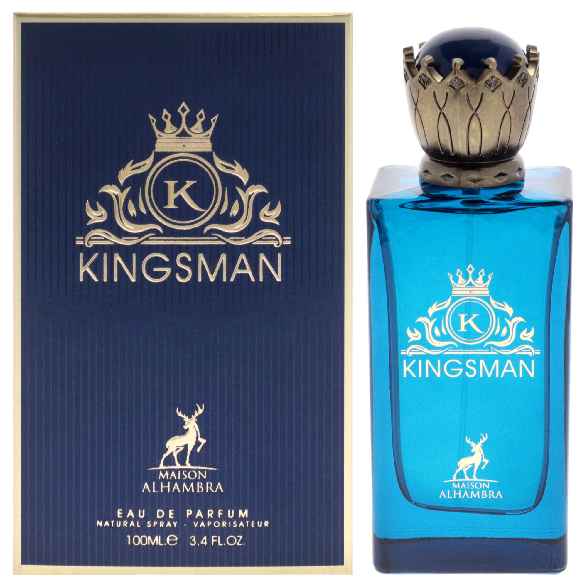 Kingsman by Maison Alhambra for Men - 3.4 oz EDP Spray, See Description, hi-res image number 0