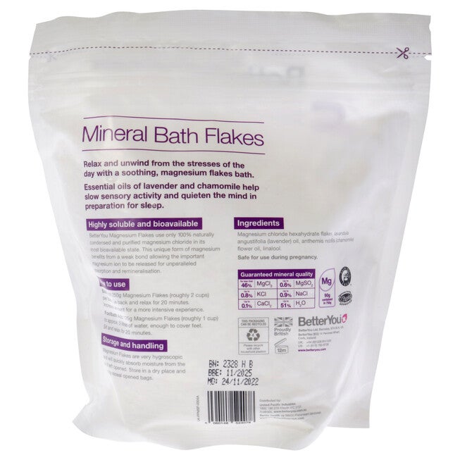 Magnesium Sleep by BetterYou for Unisex - 26.4 oz Bath Salt, , alternate image number null