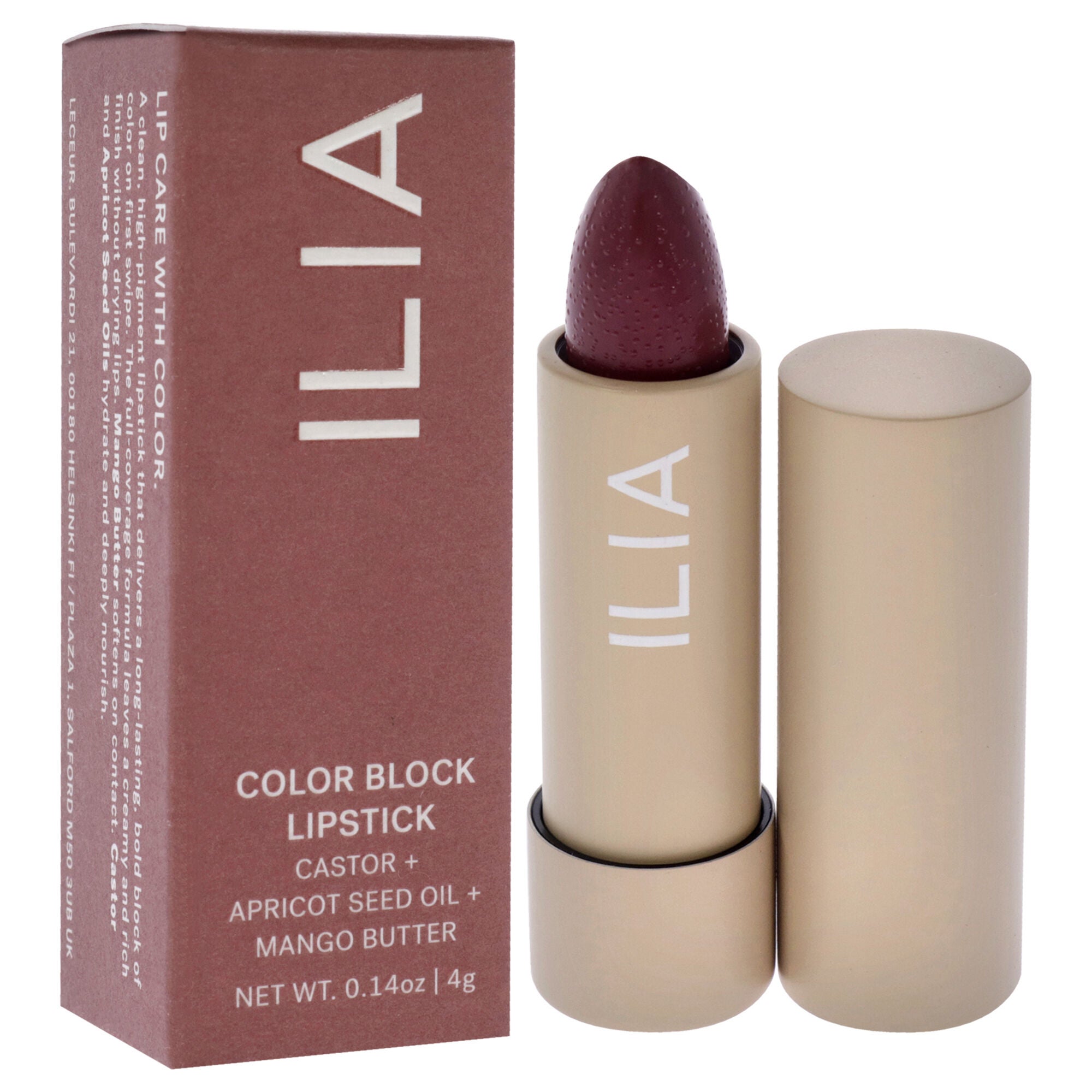 Color Block Lipstick - Wild Aster by ILIA Beauty for Women - 0.14 oz Lipstick, See Description, alternate image number 1