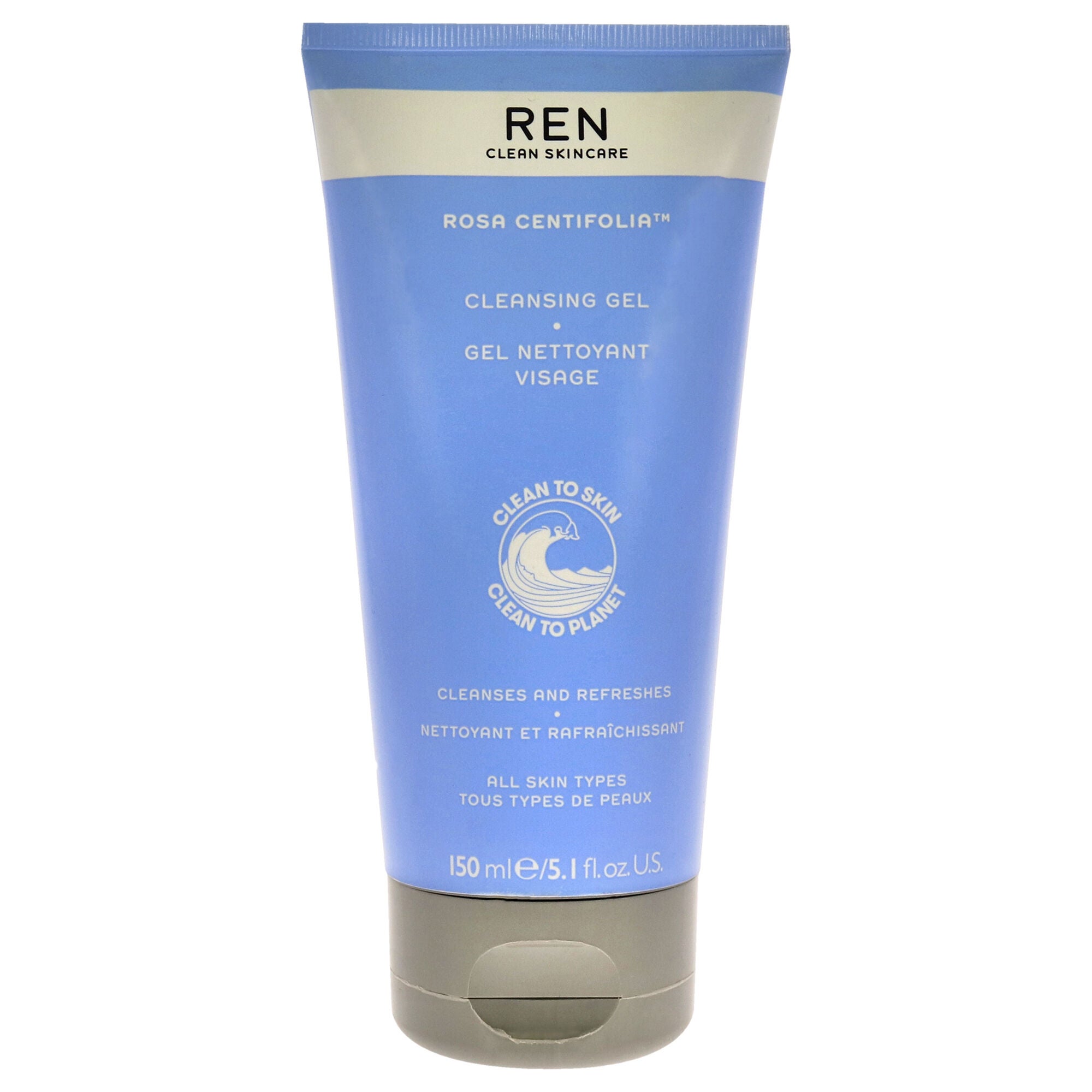 Rosa Centifolia Cleansing Gel by REN for Unisex - 5.1 oz Gel, , alternate image number 4