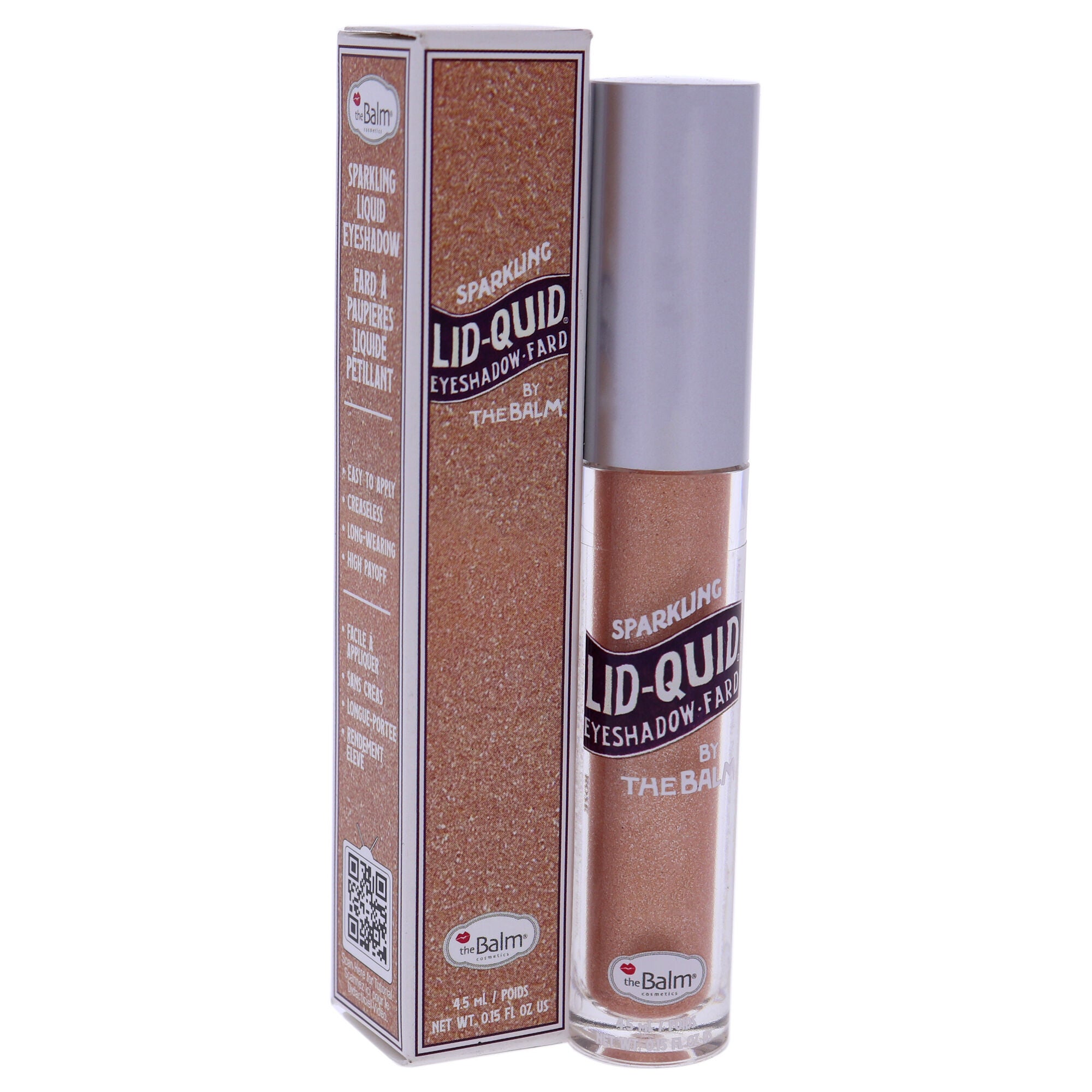 Lid-Quid Sparkling Liquid Eyeshadow - Rose by the Balm for Women - 0.15 oz Eye Shadow, See Description, alternate image number 2
