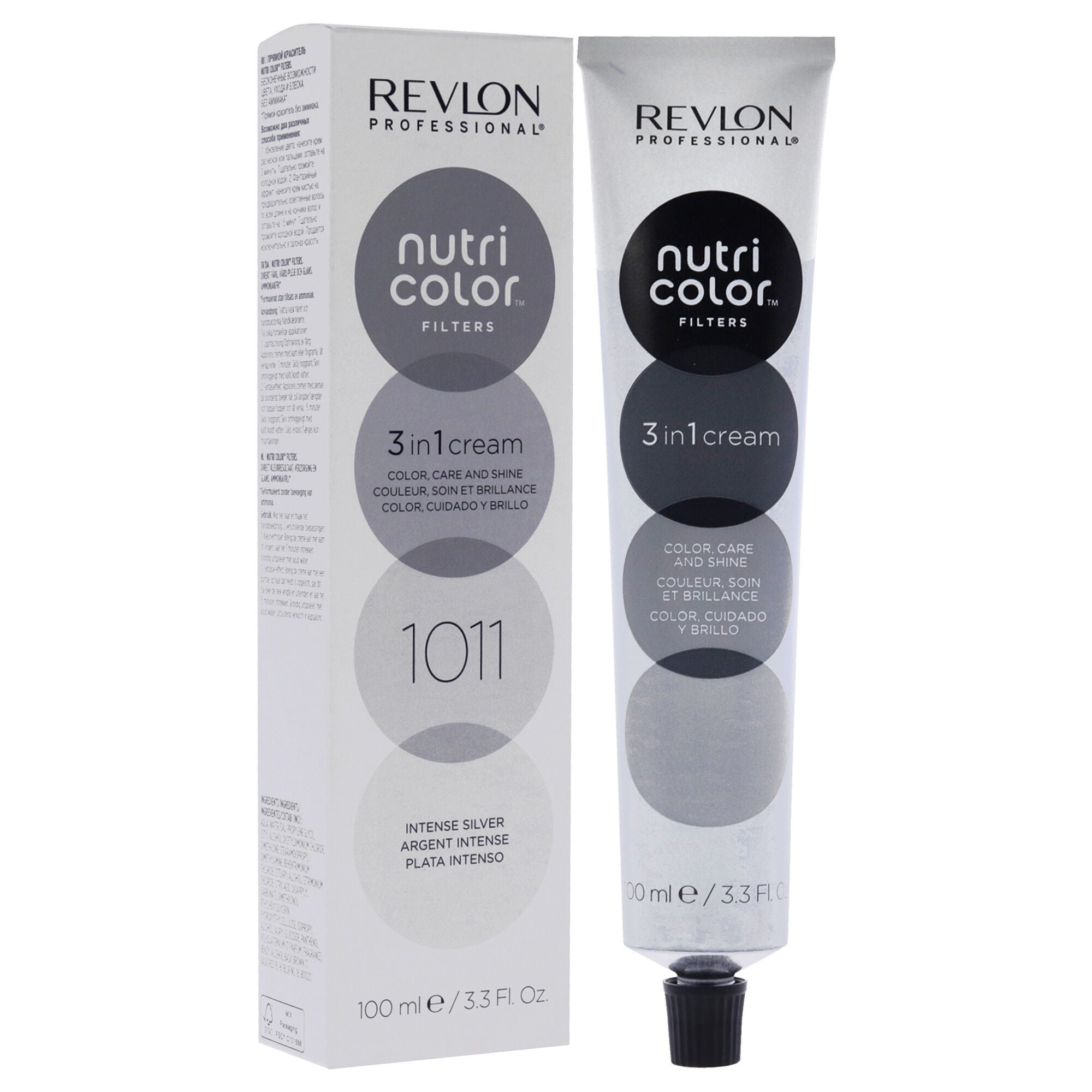 Nutri Color Cream - 1011 Intense Silver by Revlon for Unisex - 3.3 oz Hair Color, , alternate image number 6