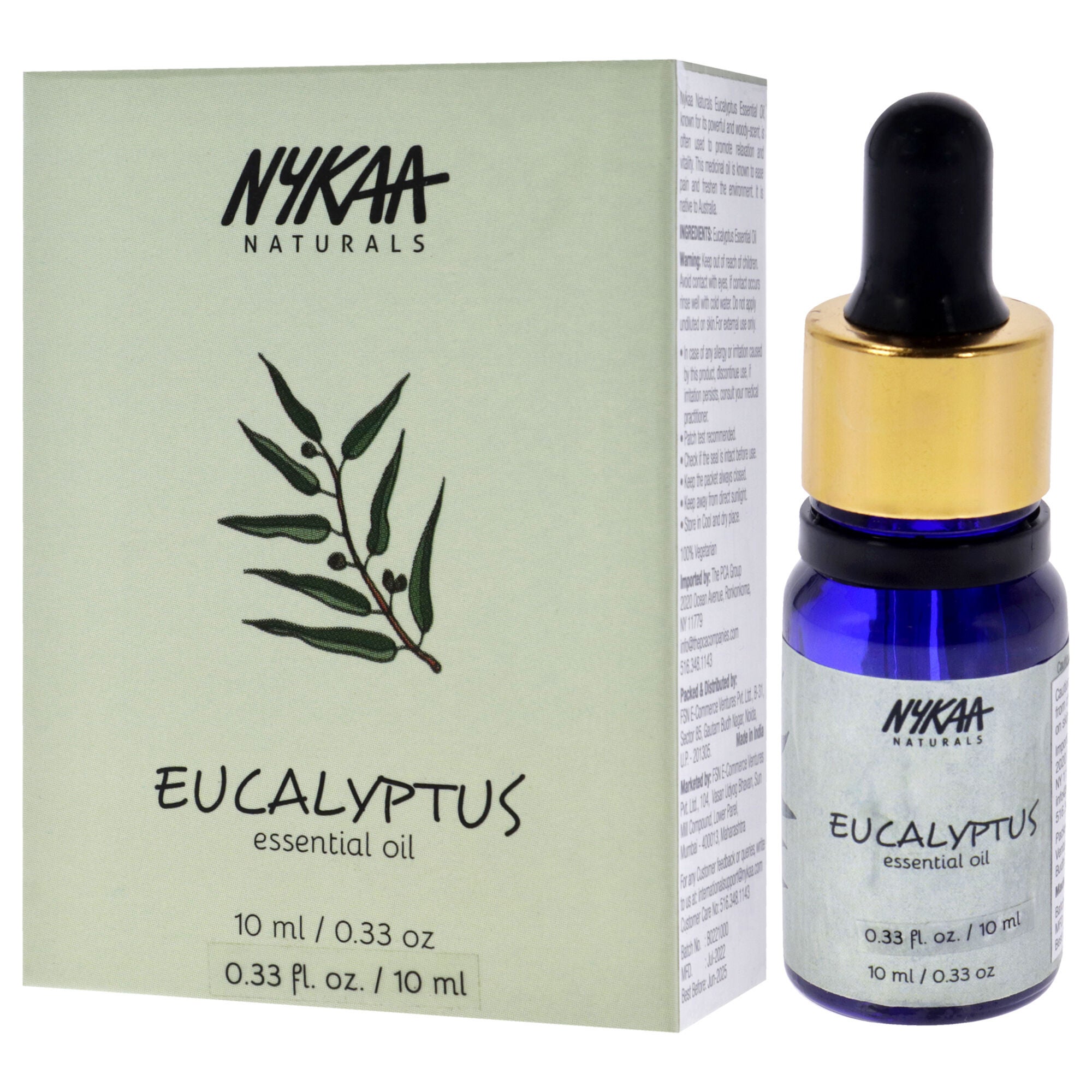 Essential Oil - Eucalyptus by Nykaa Naturals for Women - 0.33 oz Oil, See Description, alternate image number 3