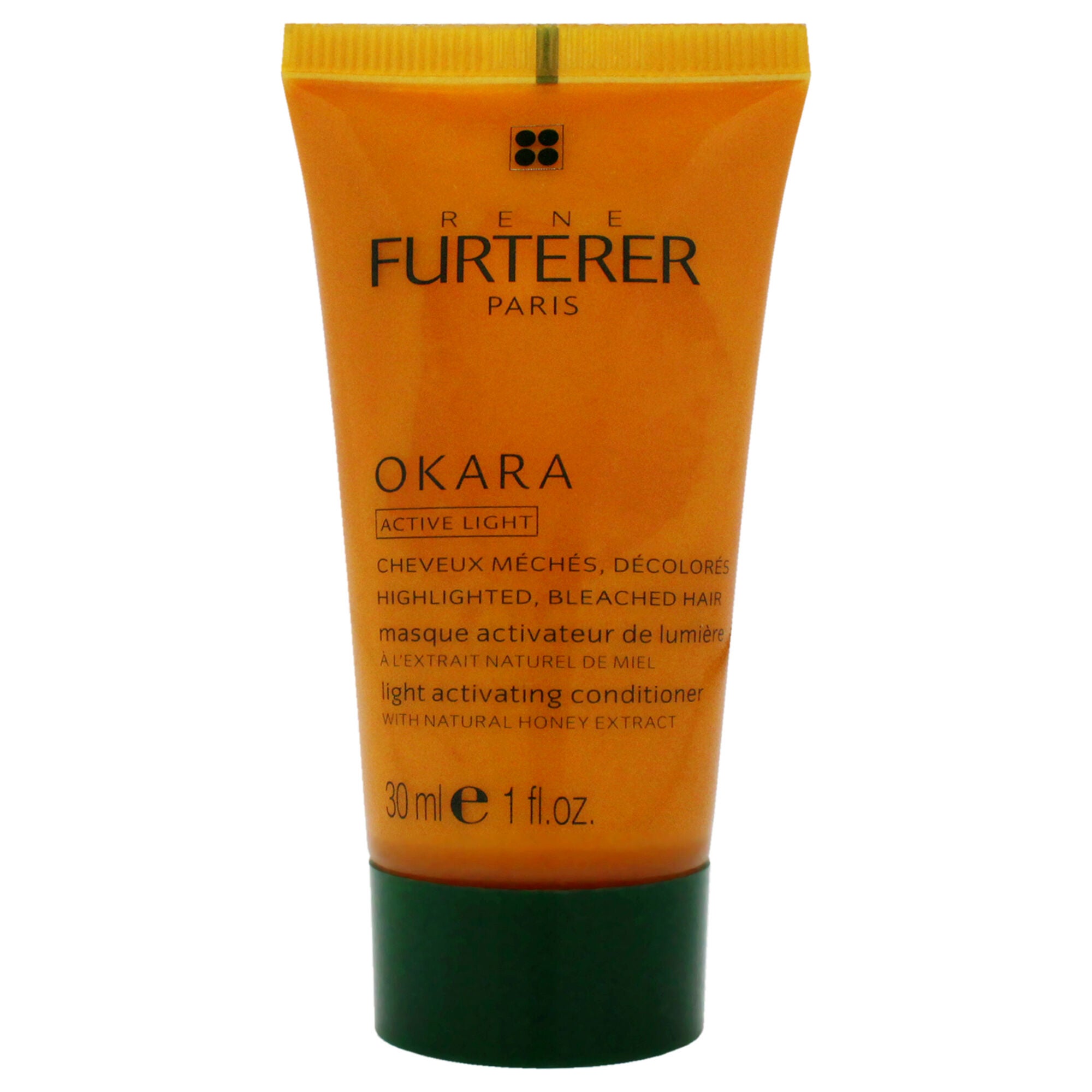 Okara Light Activating Conditioner by Rene Furterer for Unisex - 1 oz Conditioner, See Description, hi-res image number 0