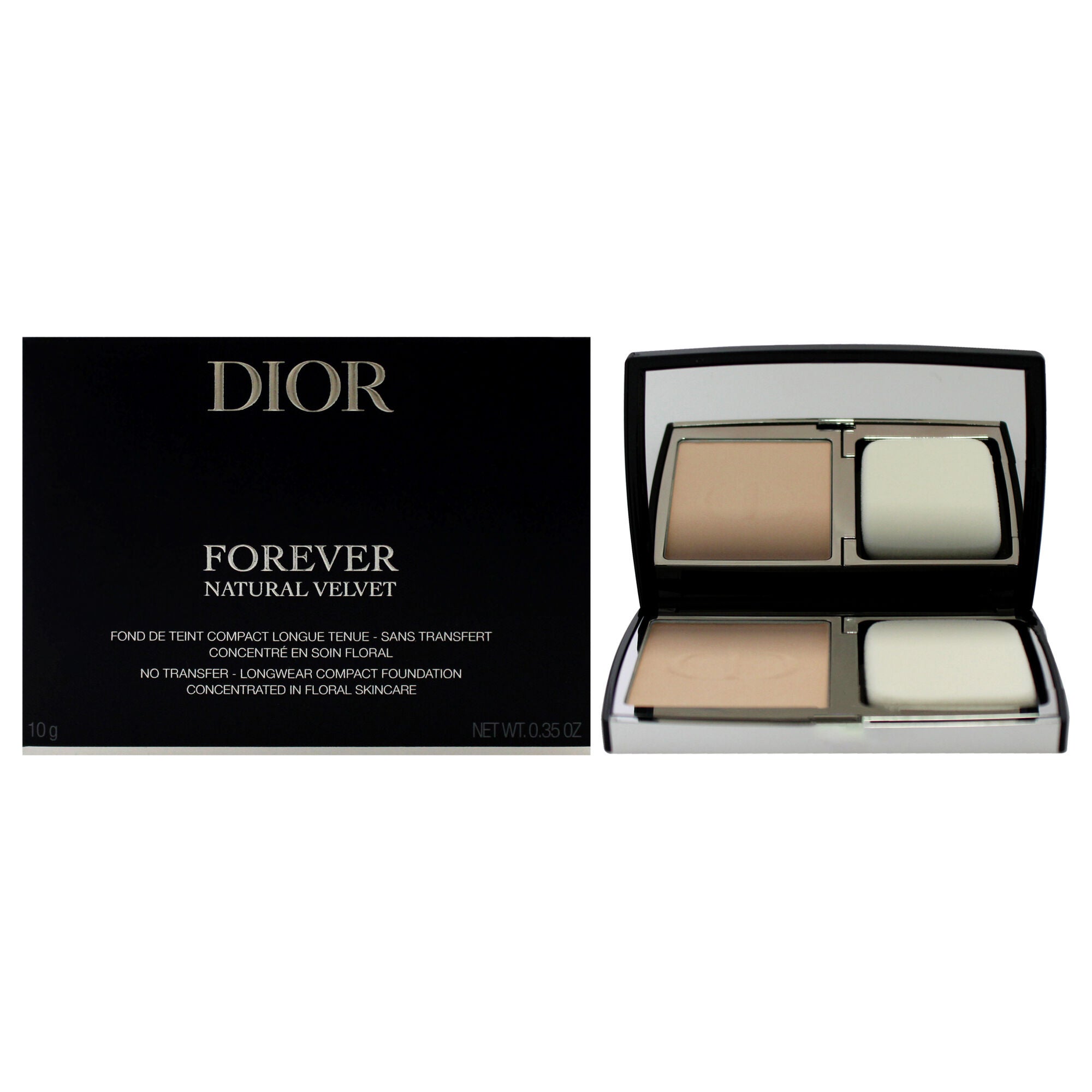 Dior Forever Natural Velvet - 1N Neutral by Christian Dior for Women - 0.35 oz Foundation, See Description, hi-res image number 0