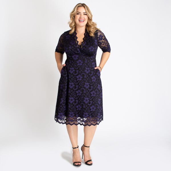 Mon Cherie Lace Dress, , alternate image number 6