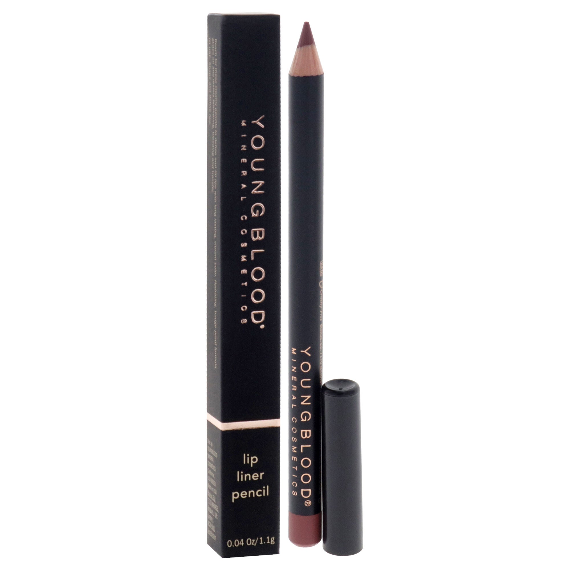 Lip Liner Pencil - Plum by Youngblood for Women - 0.04 oz Lip Liner, See Description, alternate image number 2