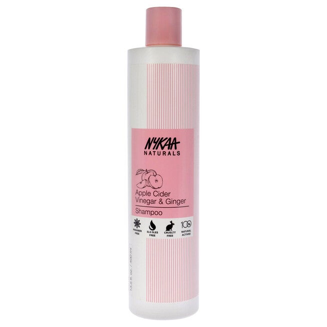 Shampoo - Apple Cider Vinegar and Ginger by Nykaa Naturals for Women - 13.5 oz Shampoo, See Description, hi-res image number 0