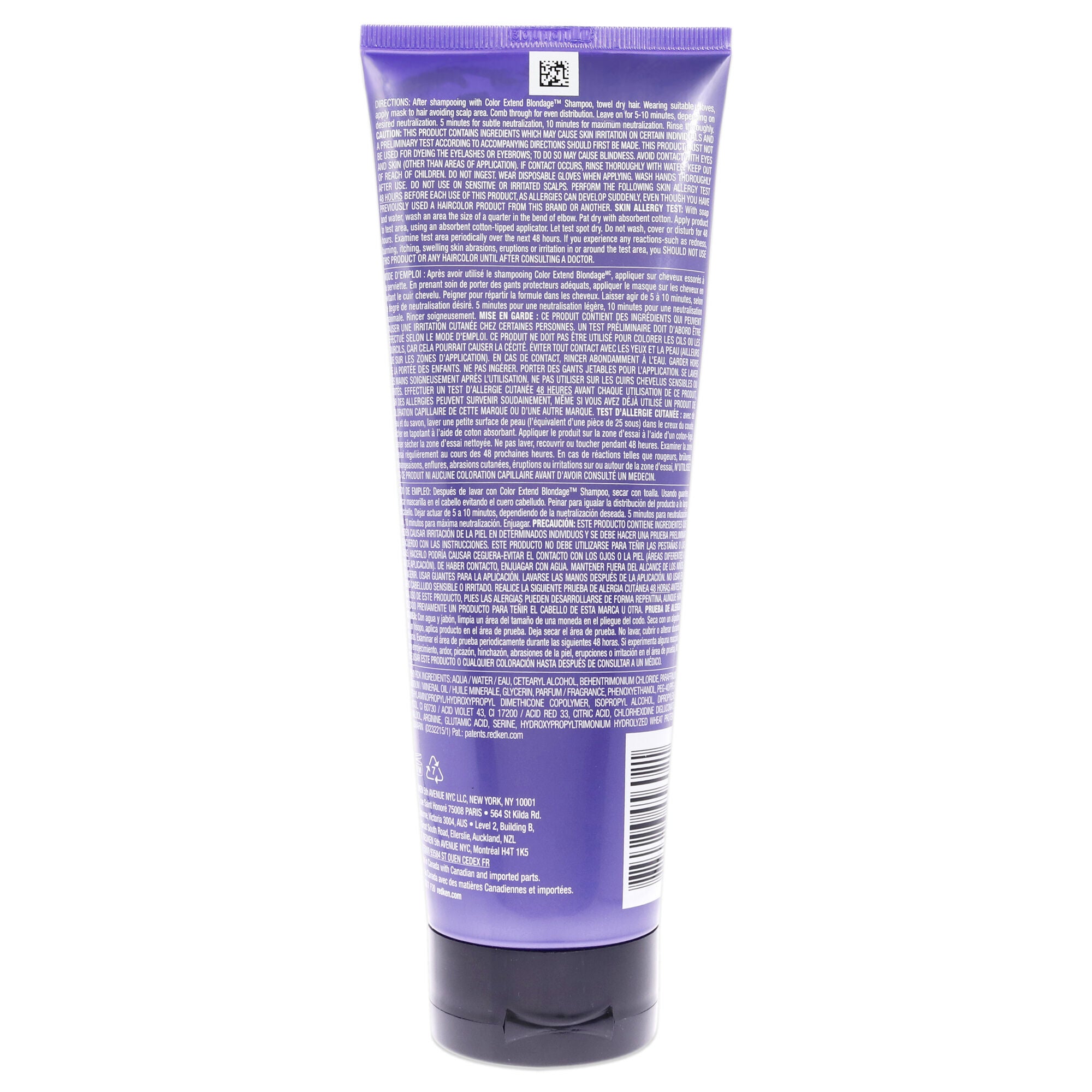 Color Extend Blondage Mask-NP by Redken for Unisex - 8.5 oz Masque, , alternate image number 5