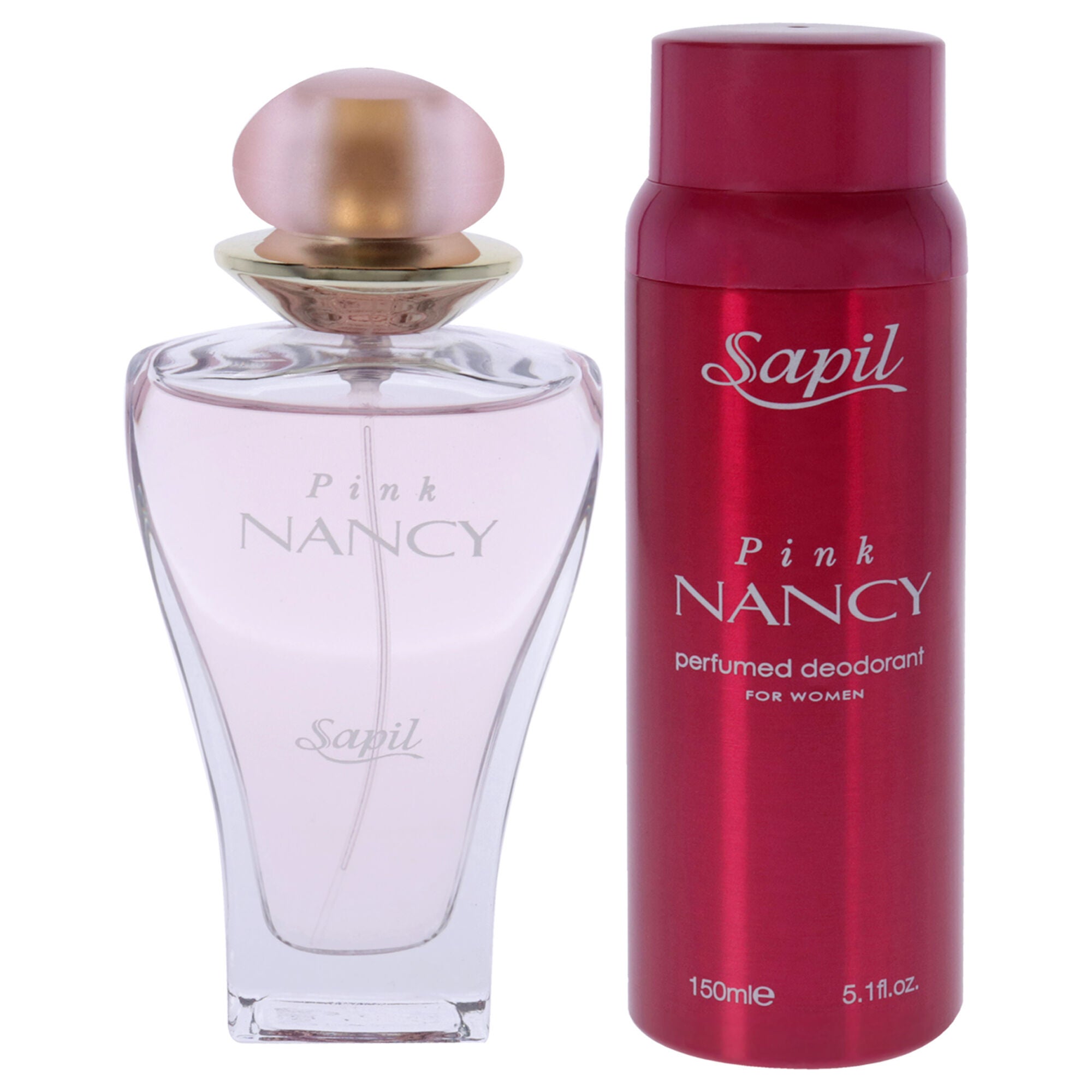 Nancy Pink by Sapil for Women - 2 Pc Gift Set 1.7oz EDP Spray, 5.1oz Deodorant Spray, See Description, alternate image number 3