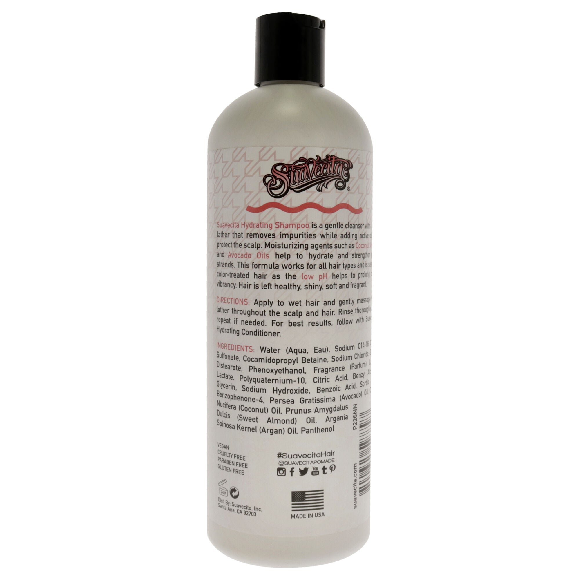 Hydrating Shampoo by Suavecito for Women - 16.9 oz Shampoo, See Description, alternate image number 1