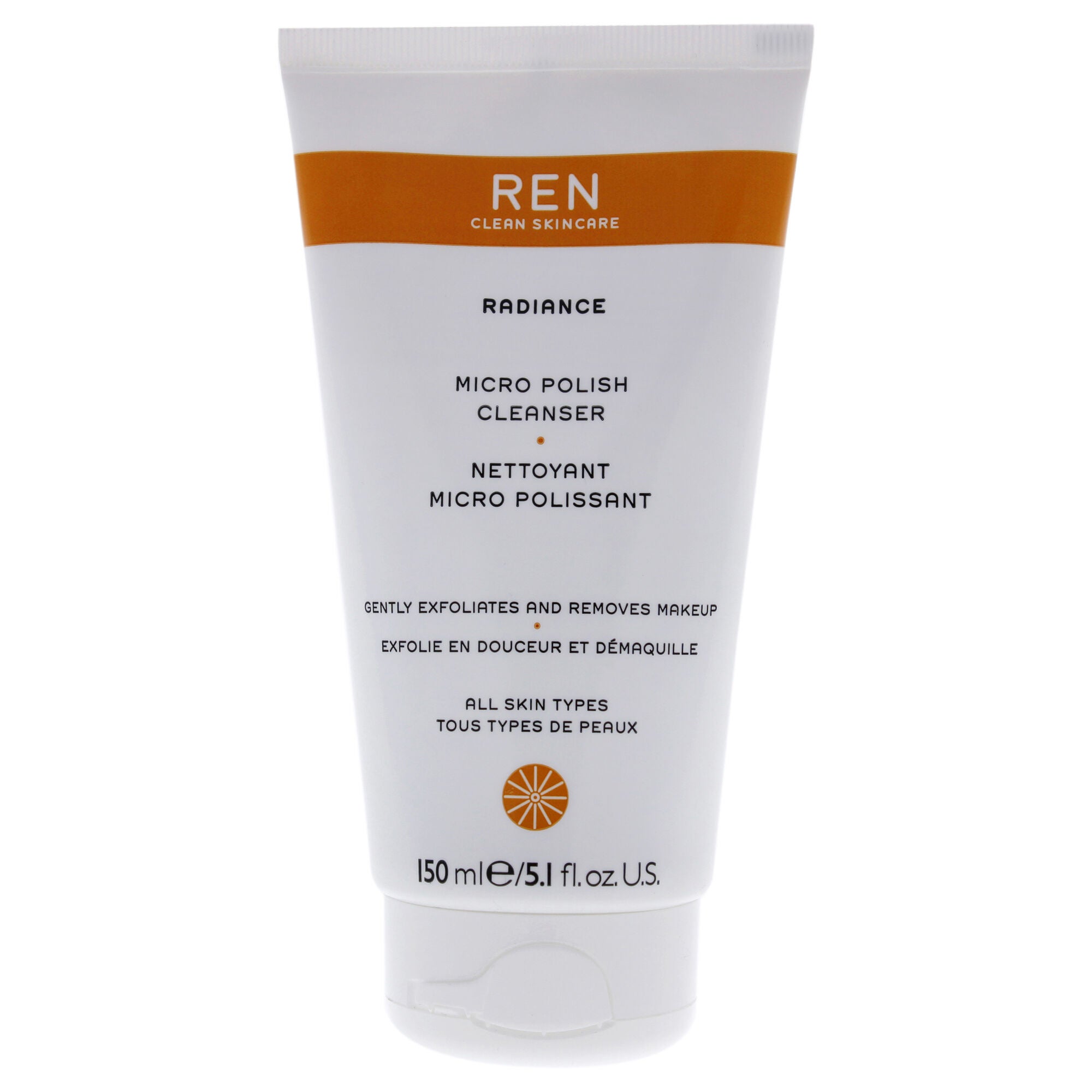 Radiance Micro Polish Cleanser by REN for Unisex - 5.1 oz Cleanser, , alternate image number 4