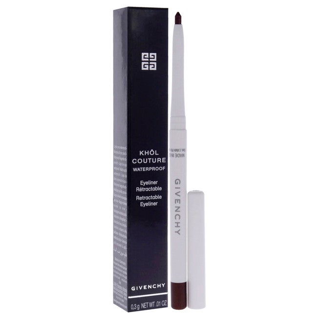 Khol Couture Waterproof Retractable Eyeliner - 02 Chestnut by Givenchy for Women - 0.01 oz Eyeliner, See Description, alternate image number 2