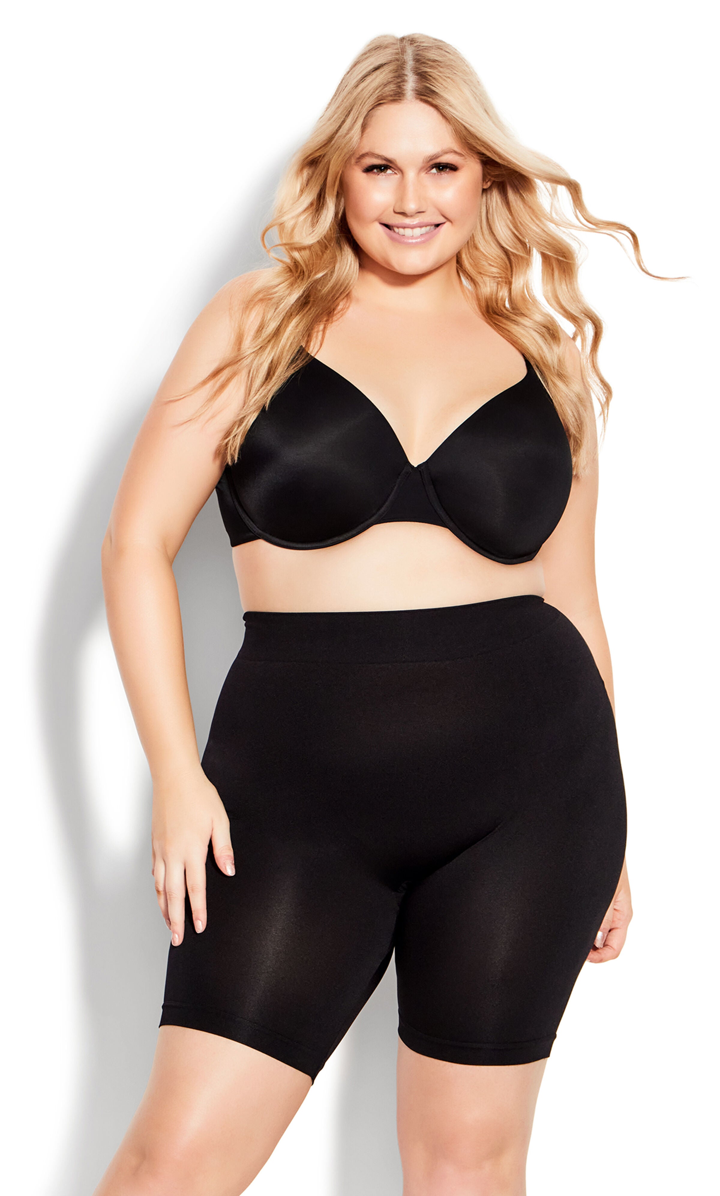 Seamless Bike Short - black, Black, hi-res image number 0