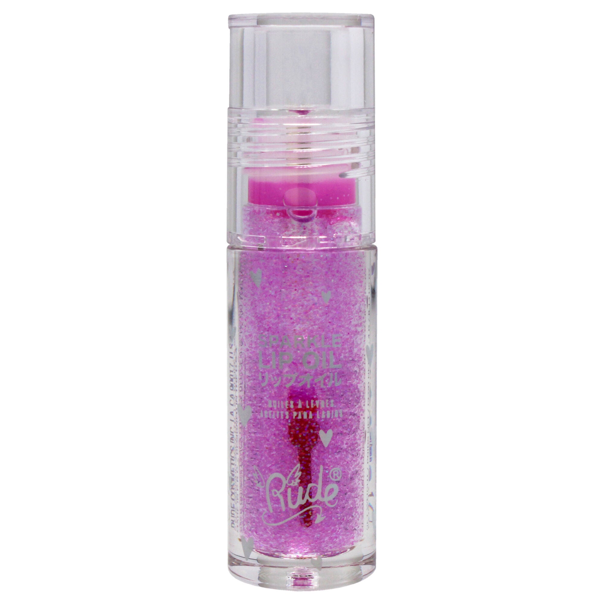 Manga Collection Sparkle Lip Oil - Grape by Rude Cosmetics for Women 0.14oz Lip Oil, , alternate image number 5
